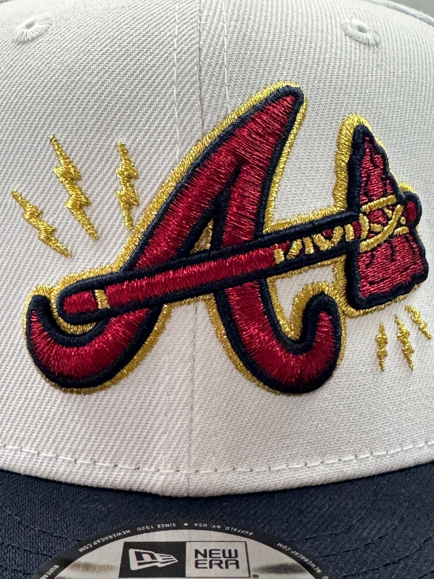 New Era 9FIFTY Atlanta Braves – Lightning Logo – 1995 World Series "Welcome to the Show" – Snapback