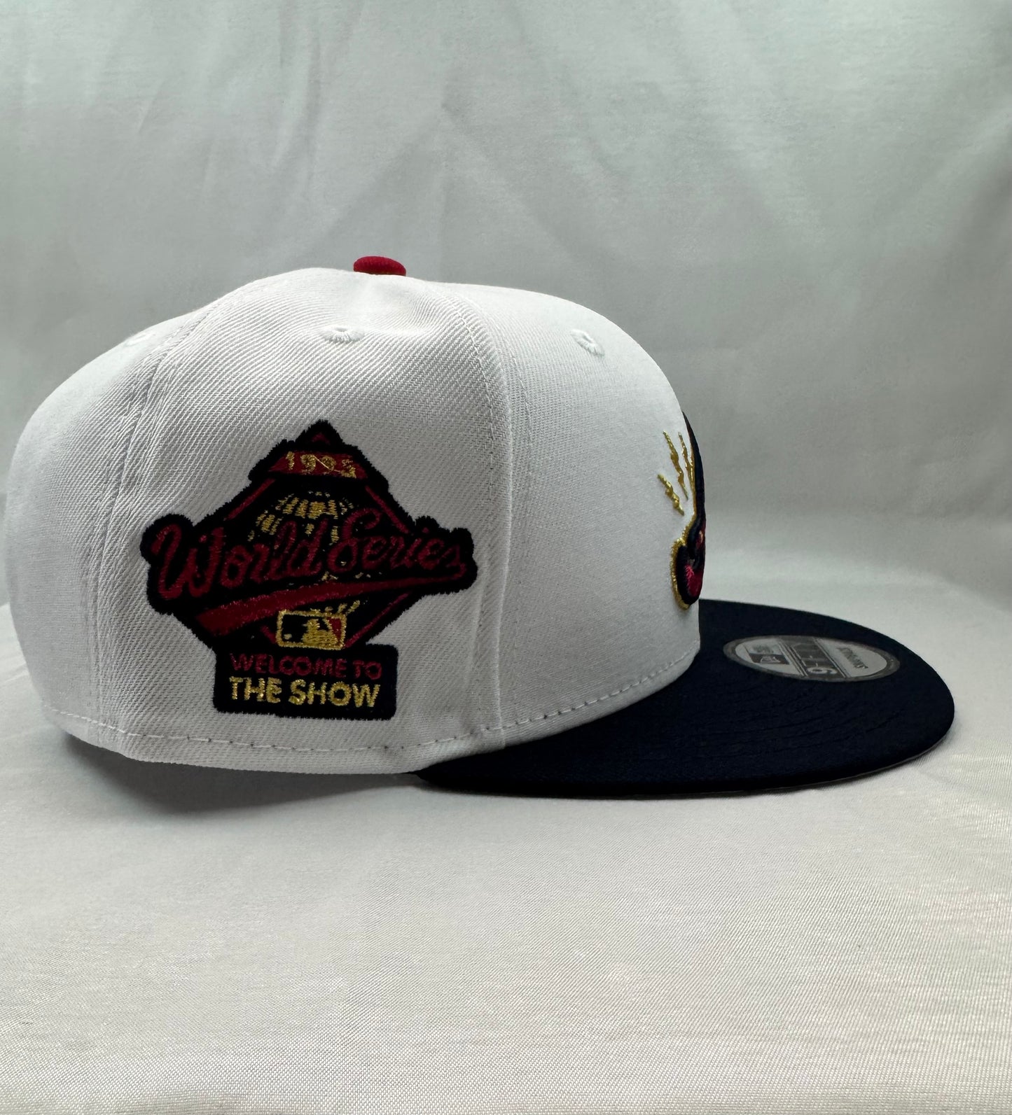 New Era 9FIFTY Atlanta Braves – Lightning Logo – 1995 World Series "Welcome to the Show" – Snapback