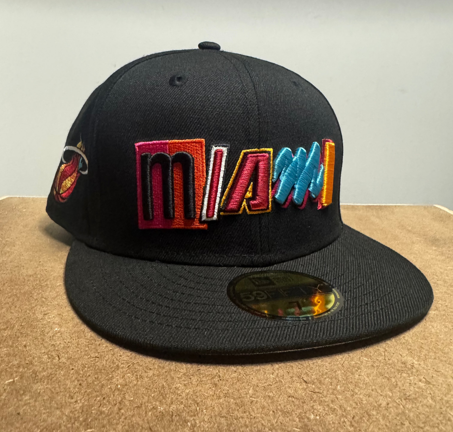 New Era 59FIFTY 2022 Miami Heat City Edition Fitted 7