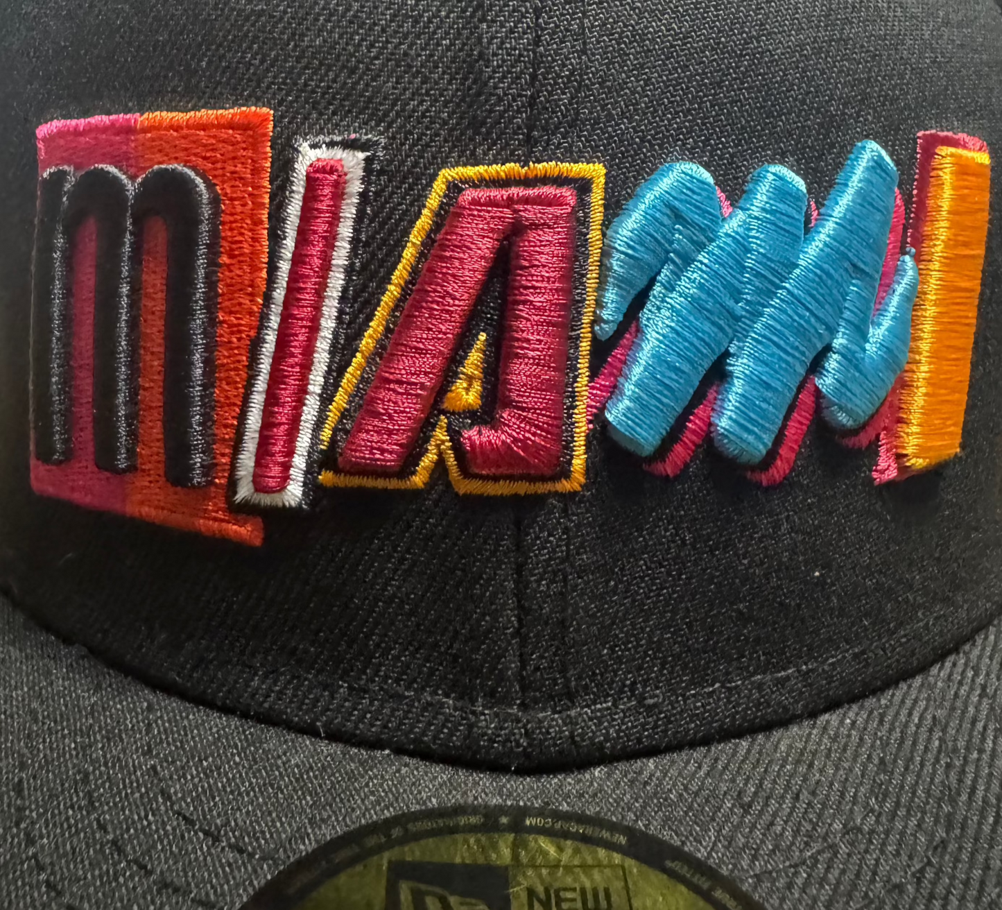 New Era 59FIFTY 2022 Miami Heat City Edition Fitted 7