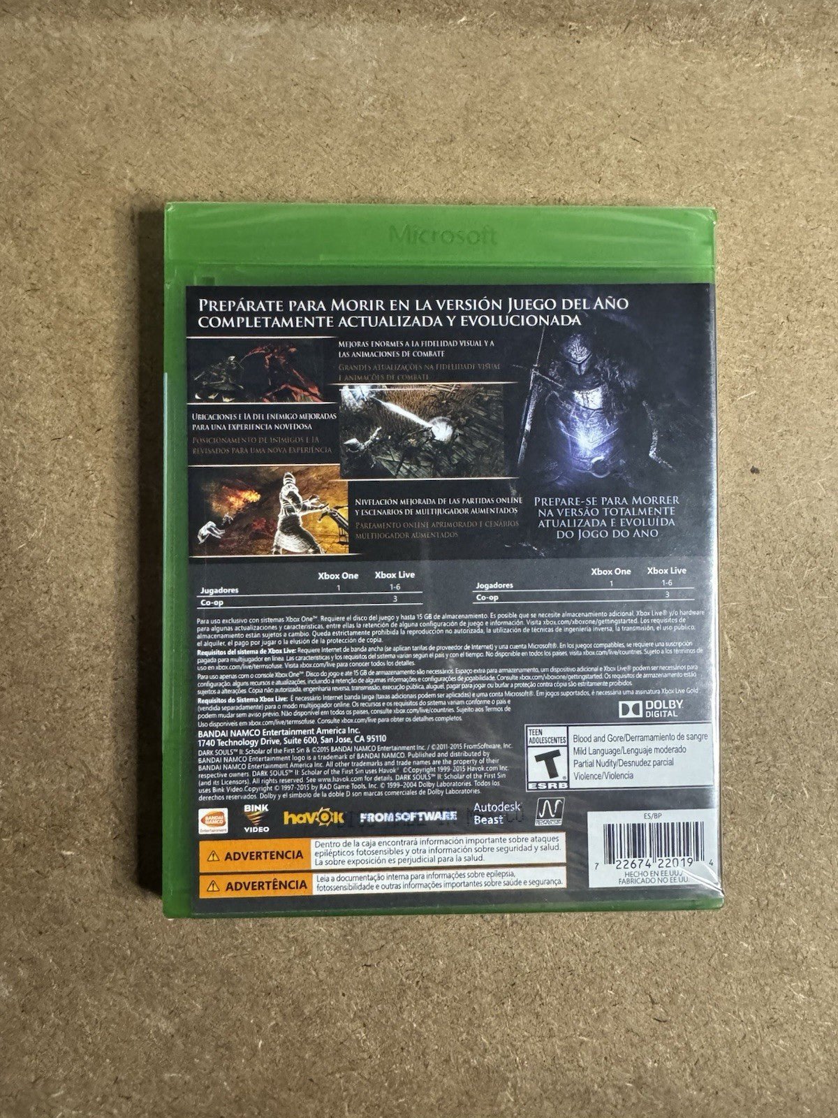 Dark Souls II: Scholar of the First Sin – Xbox One – Brand New & Sealed - ExclusiveCrowns