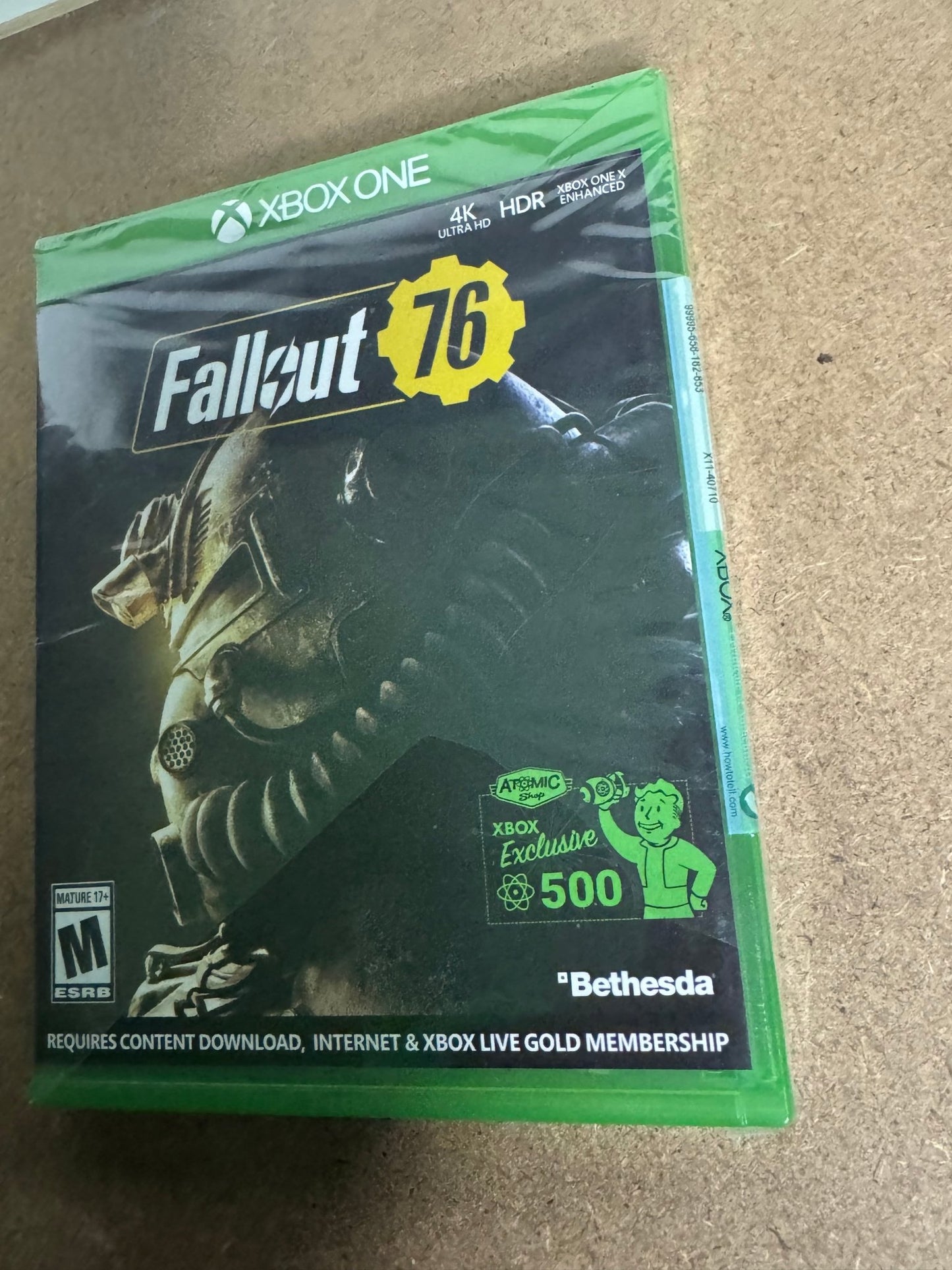 Fallout 76 - Xbox One (Brand New, 4K UHD, HDR, Xbox One X Enhanced - Bethesda, Complete Edition, Factory Sealed) - ExclusiveCrowns