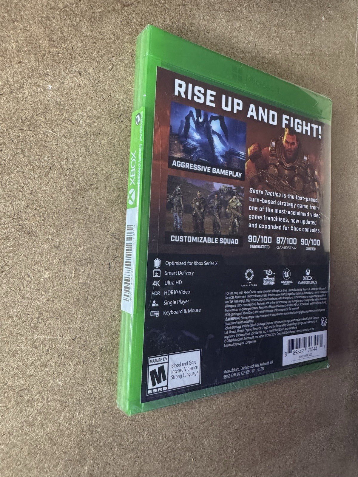 Gears Tactics – Xbox Series X / Xbox One – Brand New & Sealed 🎮🔥 - ExclusiveCrowns