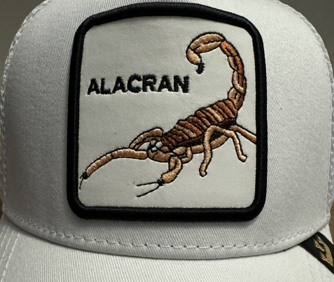 Goorin Bros Alacran Trucker White Hat - ExclusiveCrowns