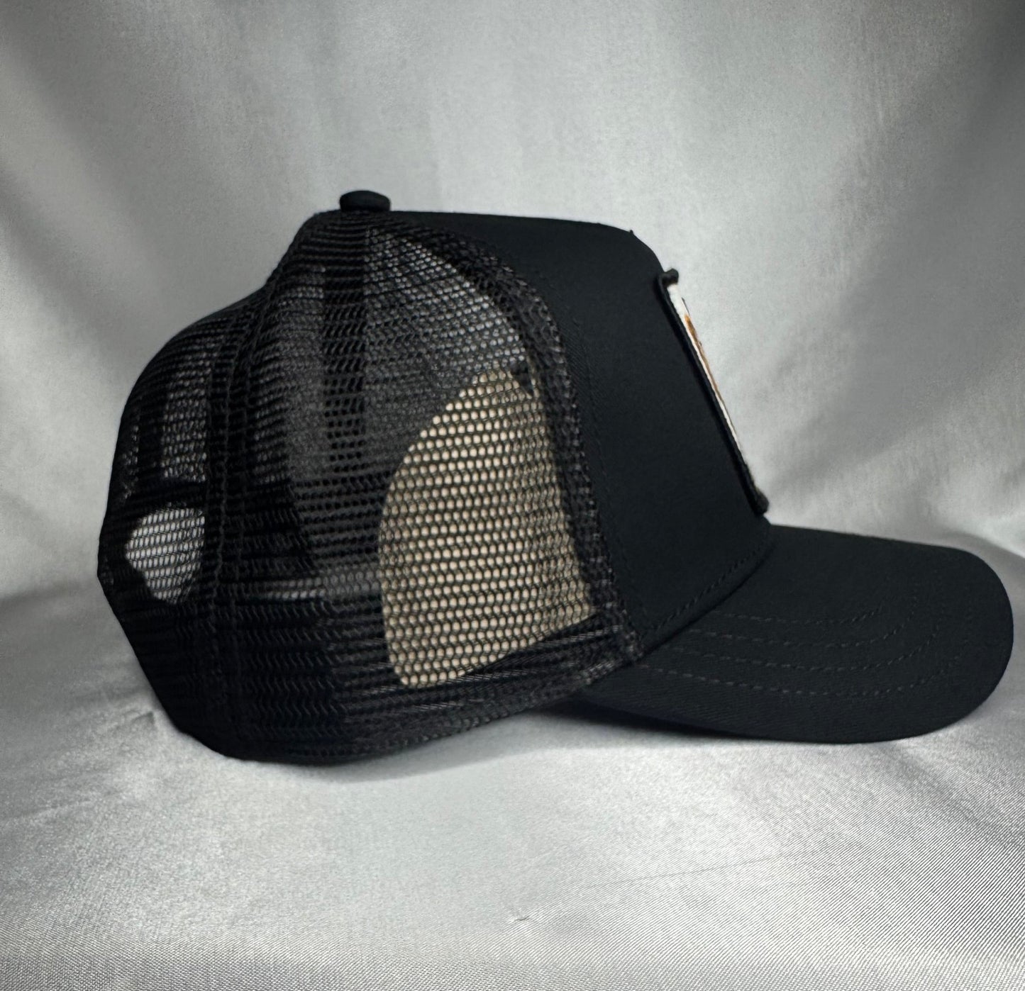 Goorin Bros French Frenchie Adjustable Trucker Snapback Hat - Black - ExclusiveCrowns