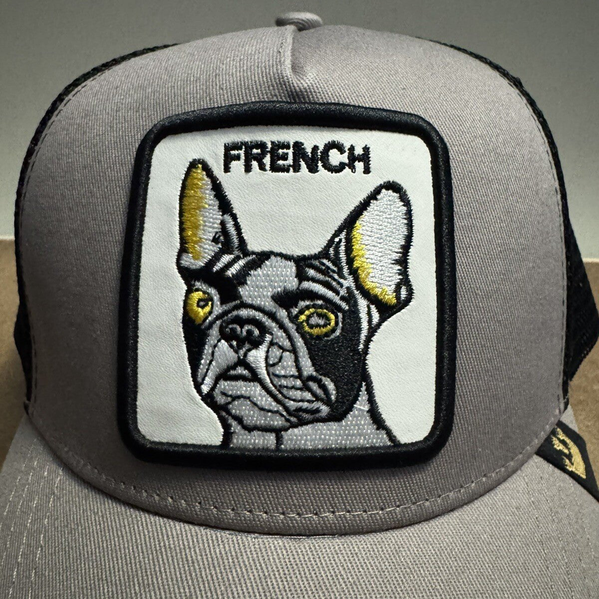 Goorin Bros Frenchie Dog Trucker Hat - ExclusiveCrowns