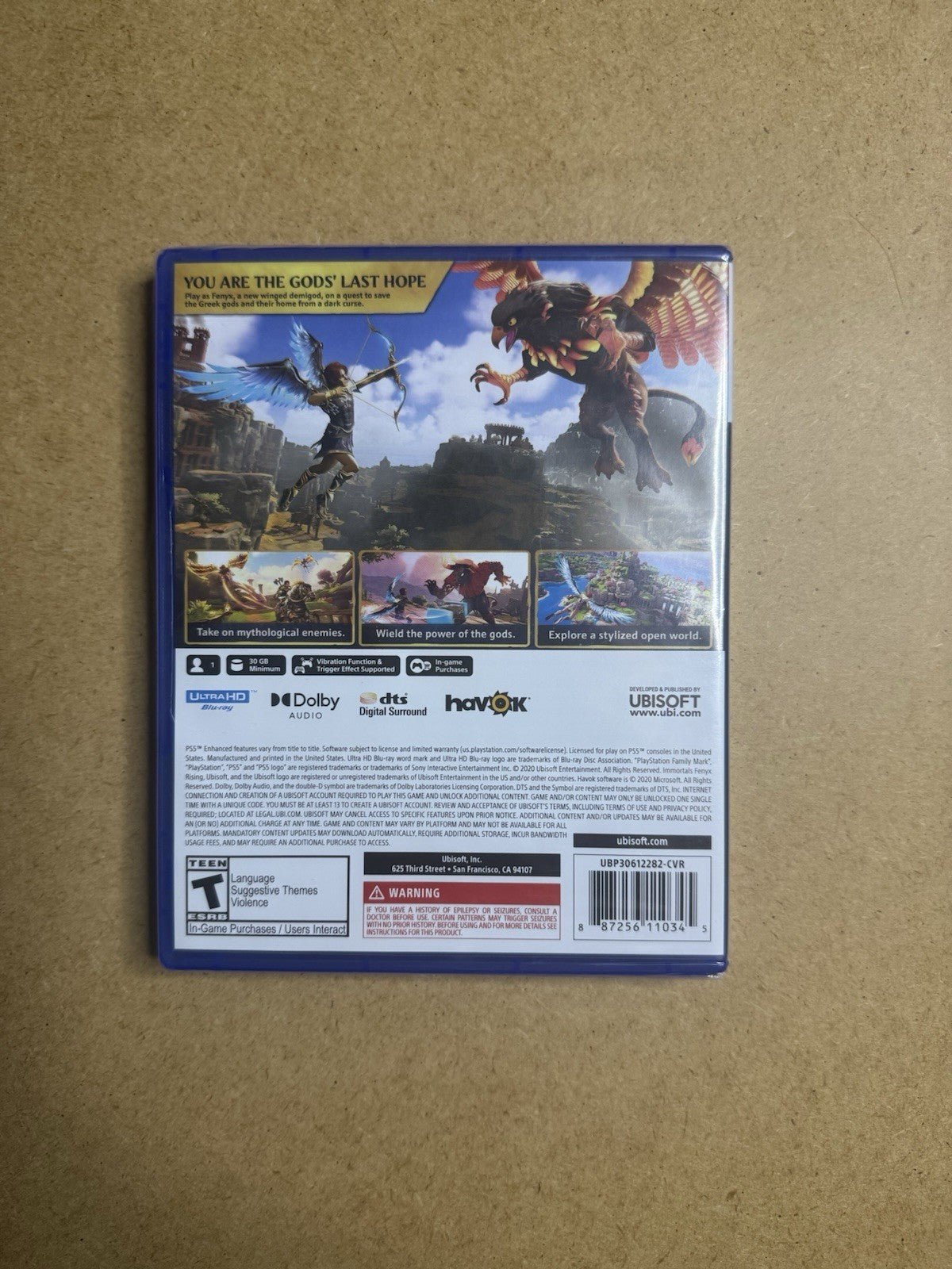 Immortals Fenyx Rising – PlayStation 5 – Brand New & Sealed 🎮🔥 - ExclusiveCrowns