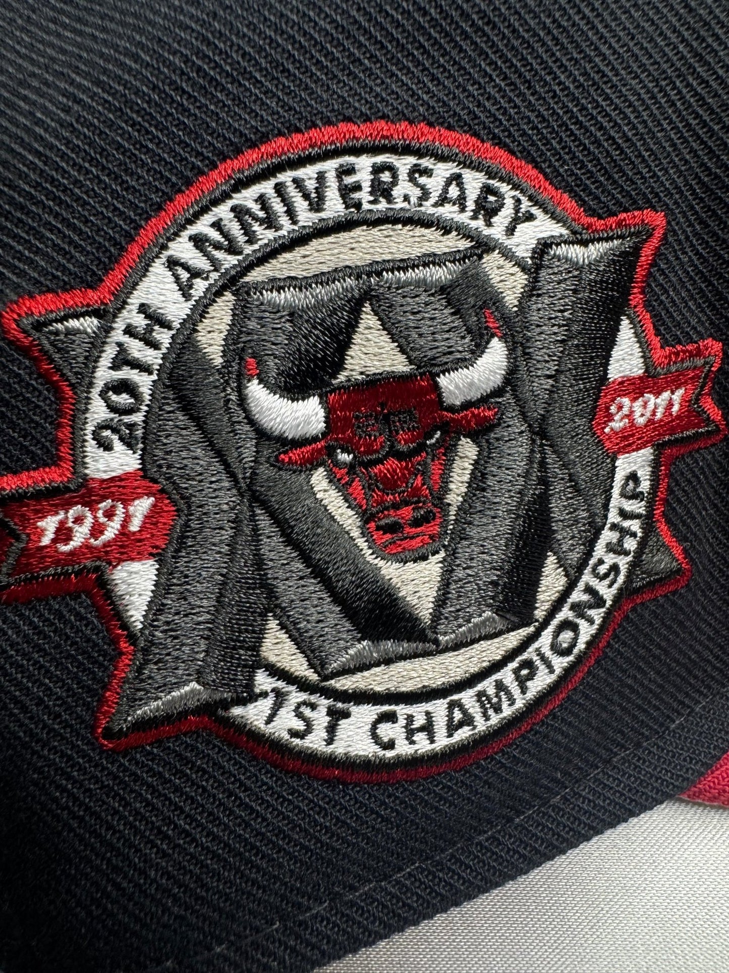 Mitchell & Ness Chicago Bulls Fitted 7 3/8 - ExclusiveCrowns