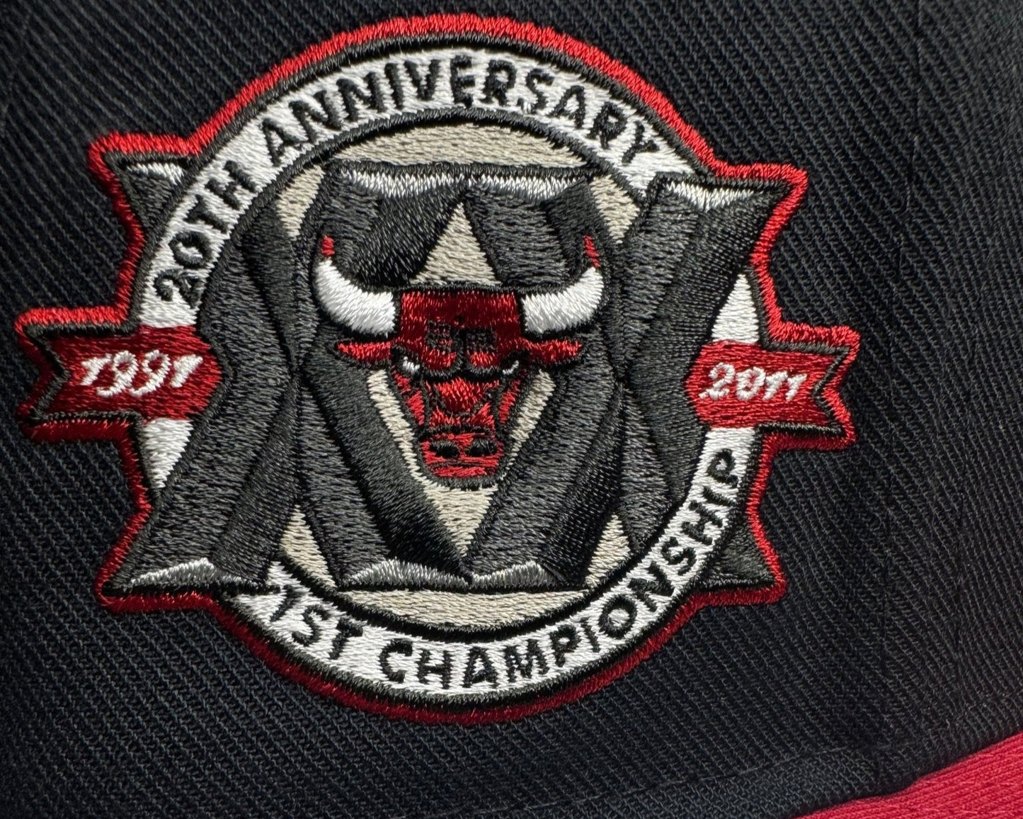 Mitchell & Ness Chicago Bulls Fitted 7 3/8 - ExclusiveCrowns