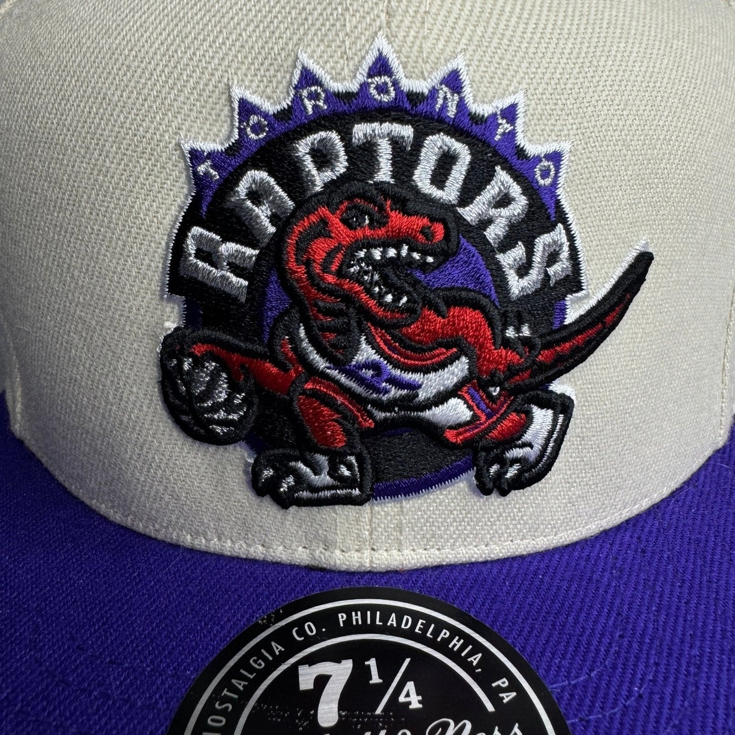 Mitchell & Ness Toronto Raptors Hardwood Classics Fitted 7 1/4 - ExclusiveCrowns