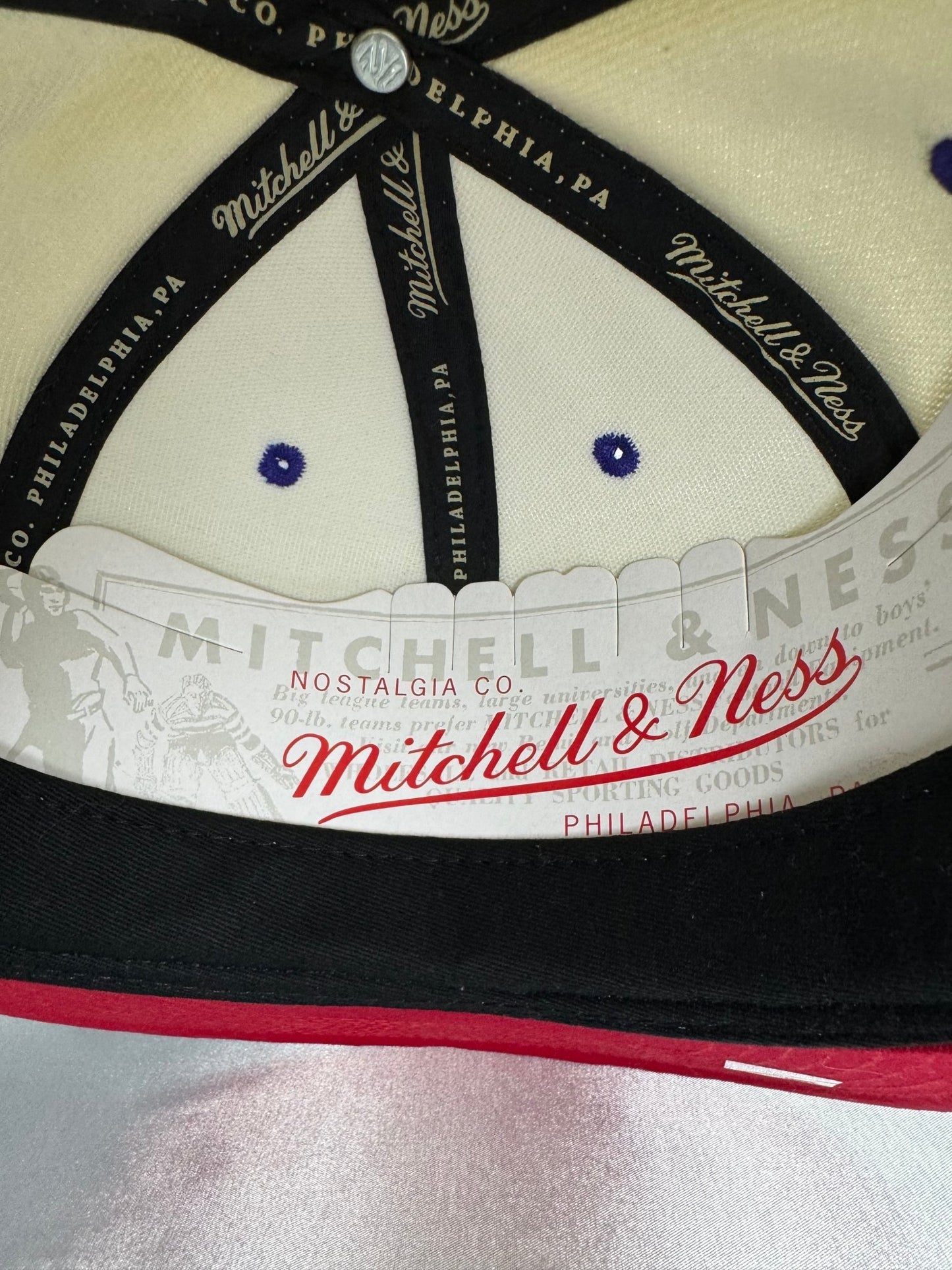 Mitchell & Ness Toronto Raptors Hardwood Classics Fitted 7 1/4 - ExclusiveCrowns
