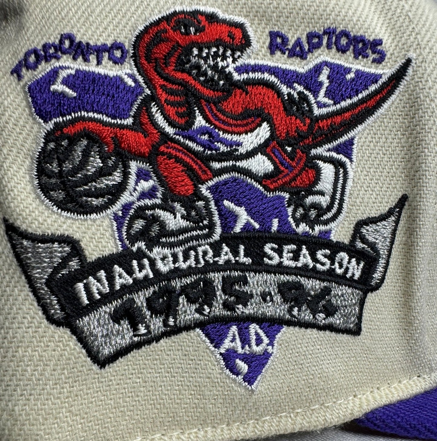 Mitchell & Ness Toronto Raptors Hardwood Classics Fitted 7 1/4 - ExclusiveCrowns