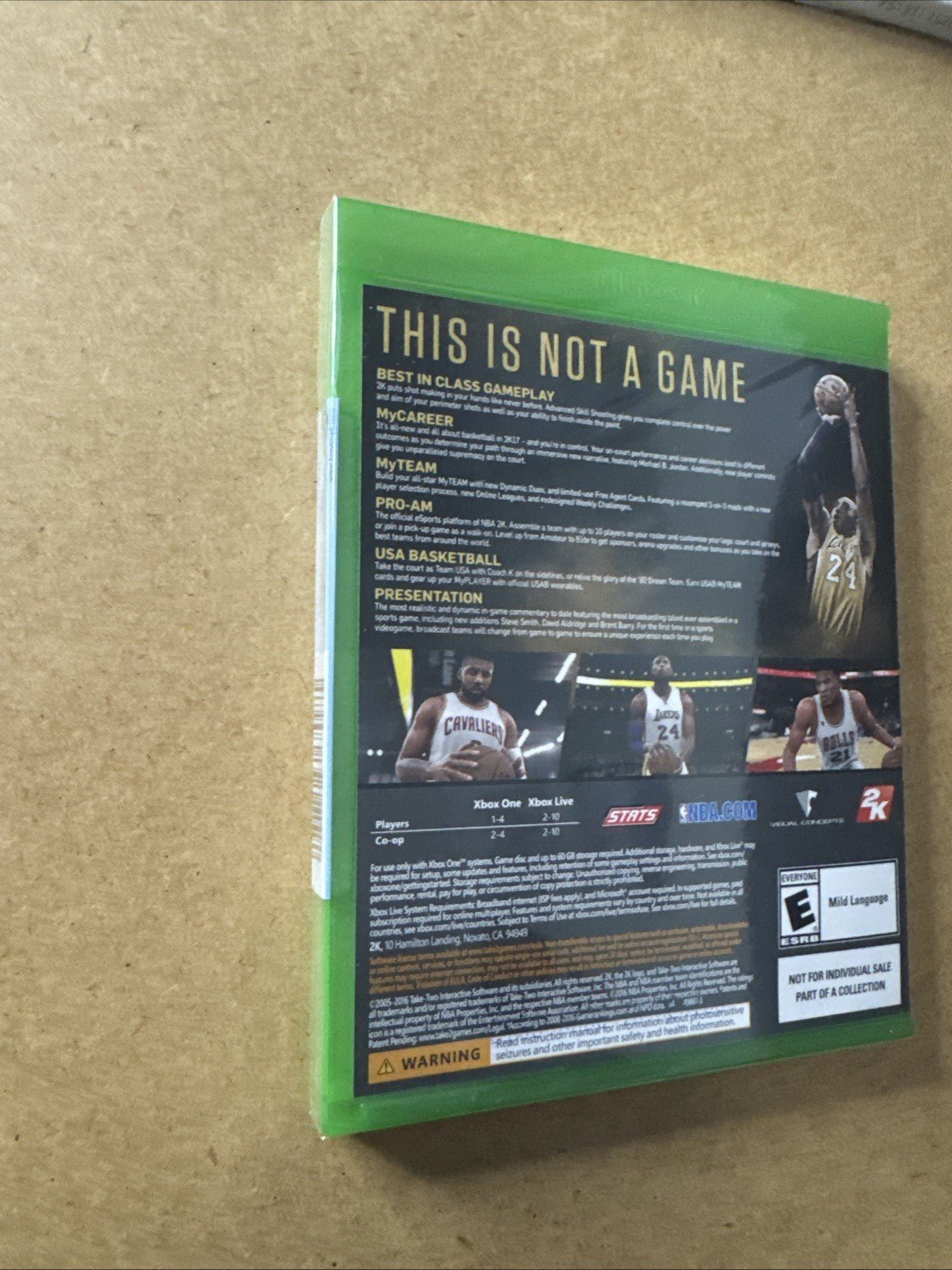🎮 NBA 2K17 Legend Edition Gold (Xbox One) - New | Open Box | Kobe Bryant 🐍🏀 - ExclusiveCrowns