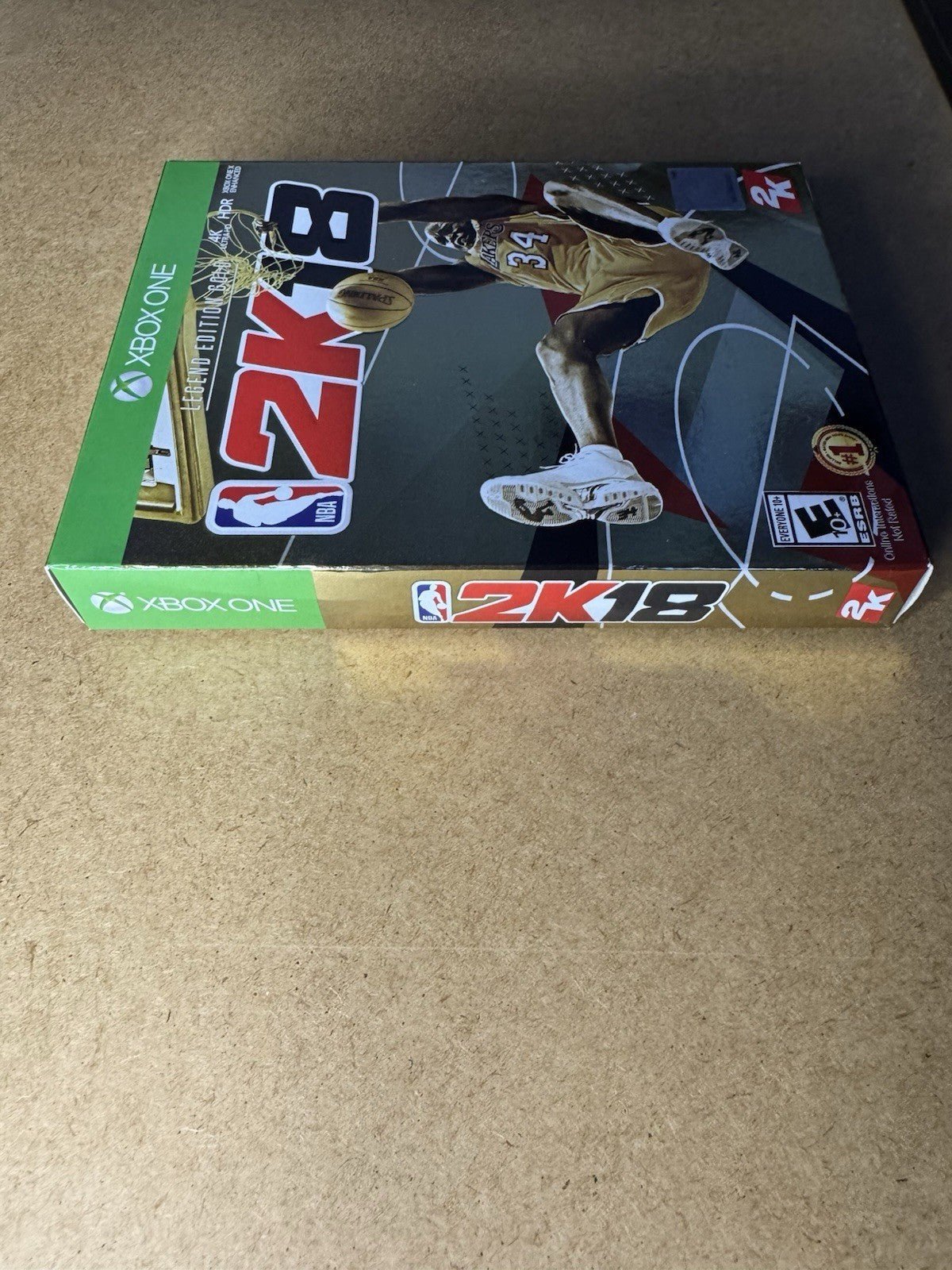 🎮 NBA 2K18 Legend Edition Gold (Xbox One) – Brand New | Shaquille O’Neal 🏀🔥 - ExclusiveCrowns