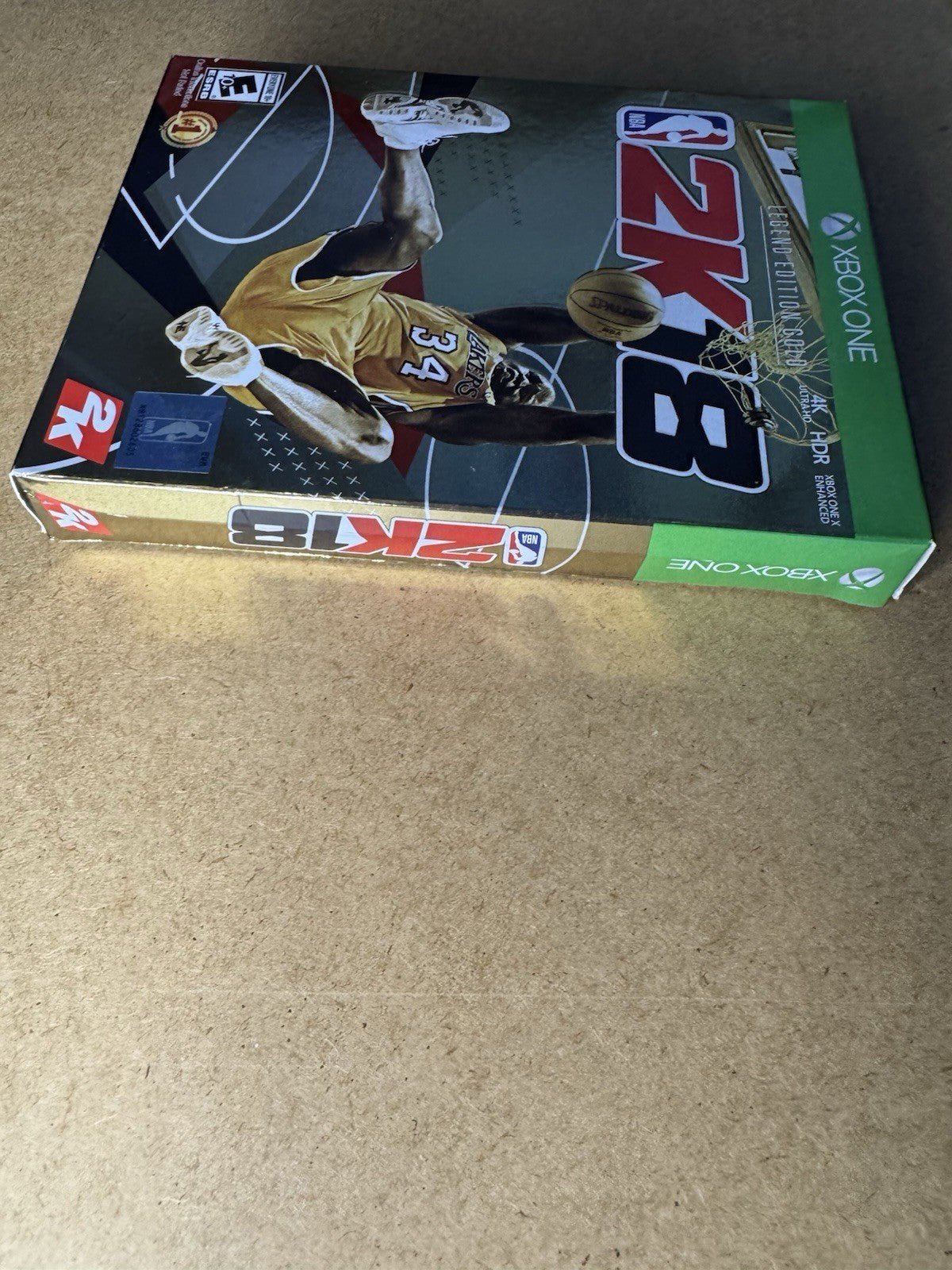 🎮 NBA 2K18 Legend Edition Gold (Xbox One) – Brand New | Shaquille O’Neal 🏀🔥 - ExclusiveCrowns
