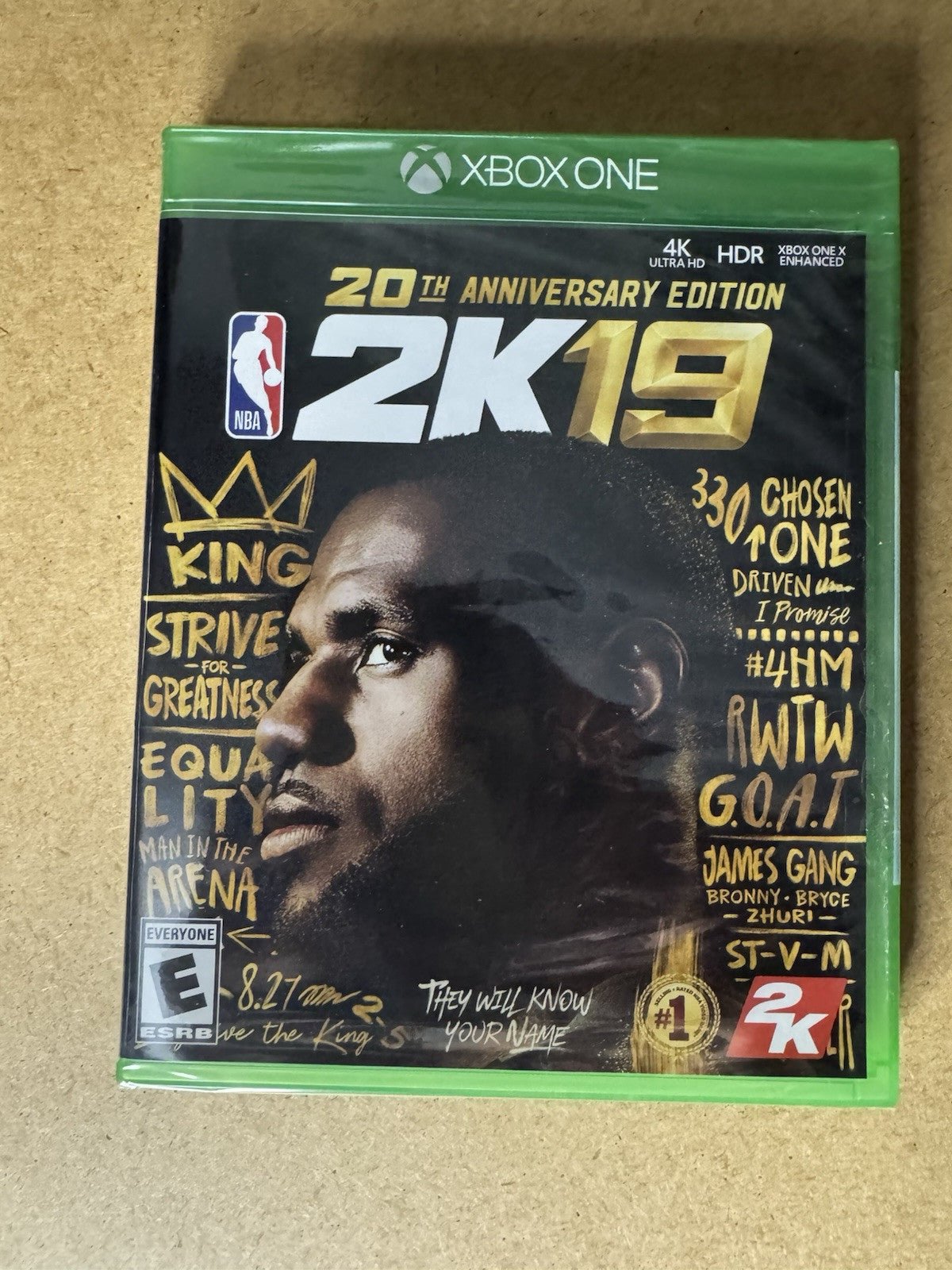 NBA 2K19 20th Anniversary Edition (Microsoft Xbox One, 2018) Complete W/ Poster - ExclusiveCrowns
