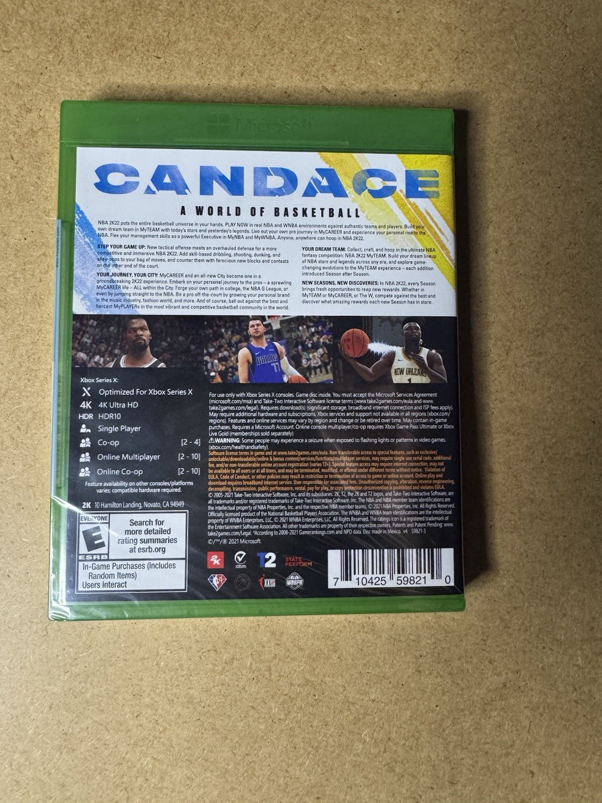 NBA 2K22 WNBA 25th Anniversary Edition – Xbox Series X | New & Sealed 🎮🏀🔥 - ExclusiveCrowns