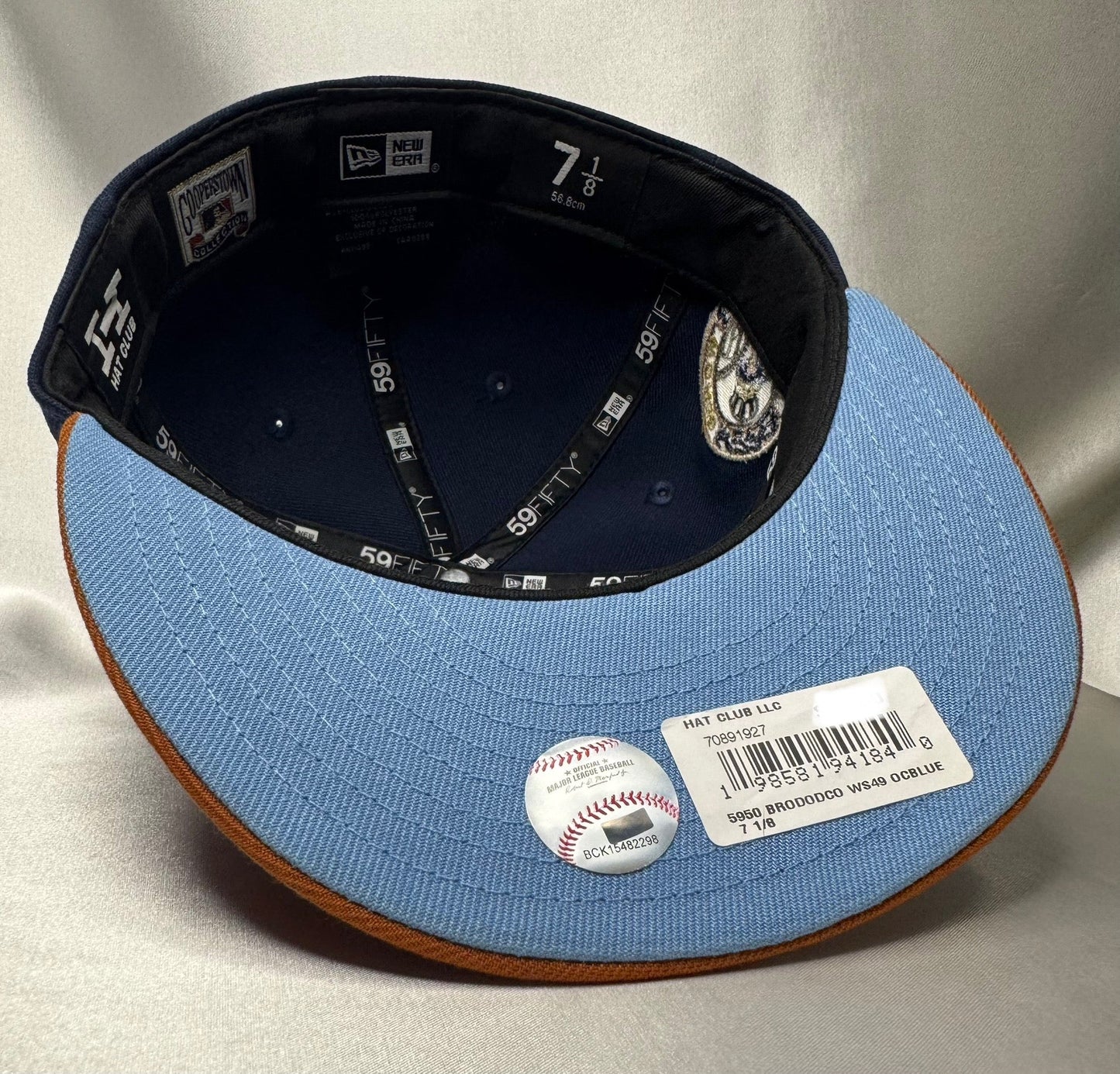 New Era 59FIFTY Brooklyn Dodgers Fitted 7 1/8 - ExclusiveCrowns