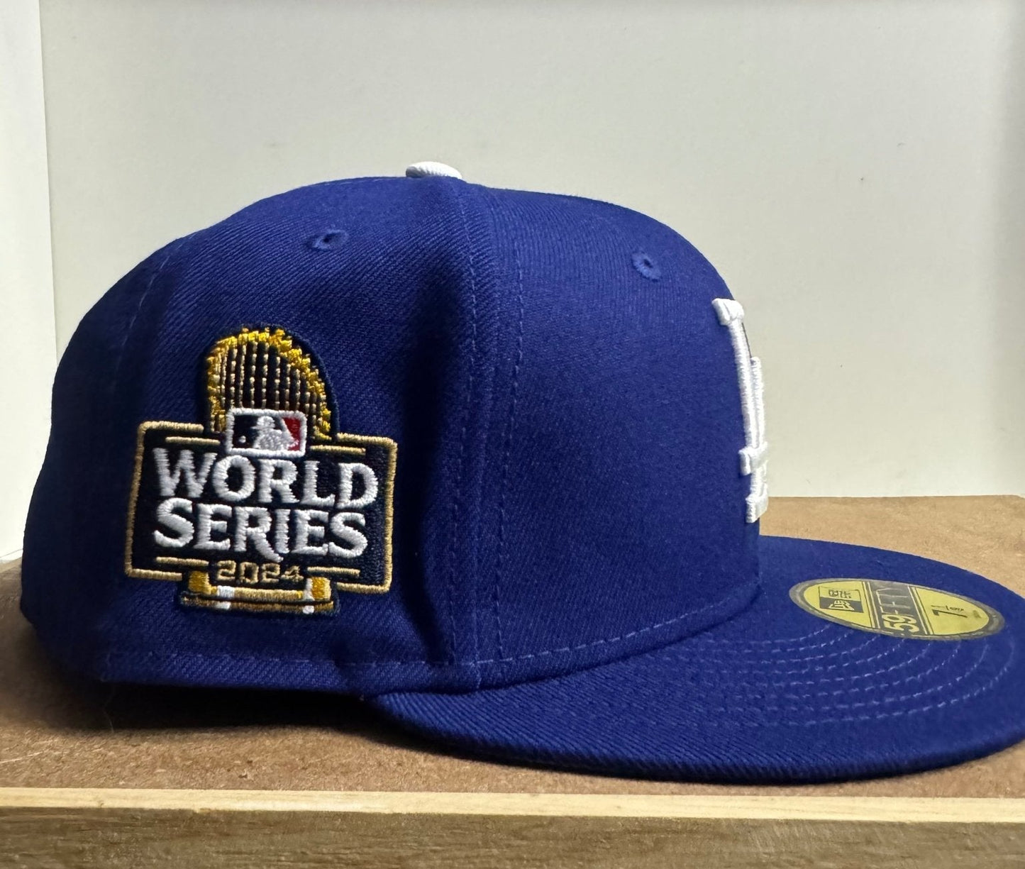 New Era 59Fifty Los Angeles Dodgers 2024 World Series Game Fitted 7 1/4 - ExclusiveCrowns