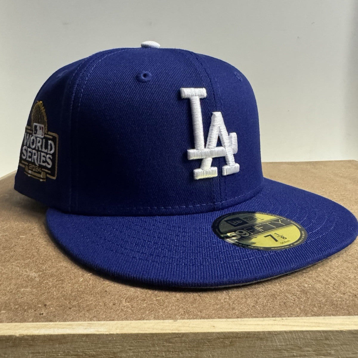 New Era 59Fifty Los Angeles Dodgers 2024 World Series Game Fitted 7 1/8 - ExclusiveCrowns