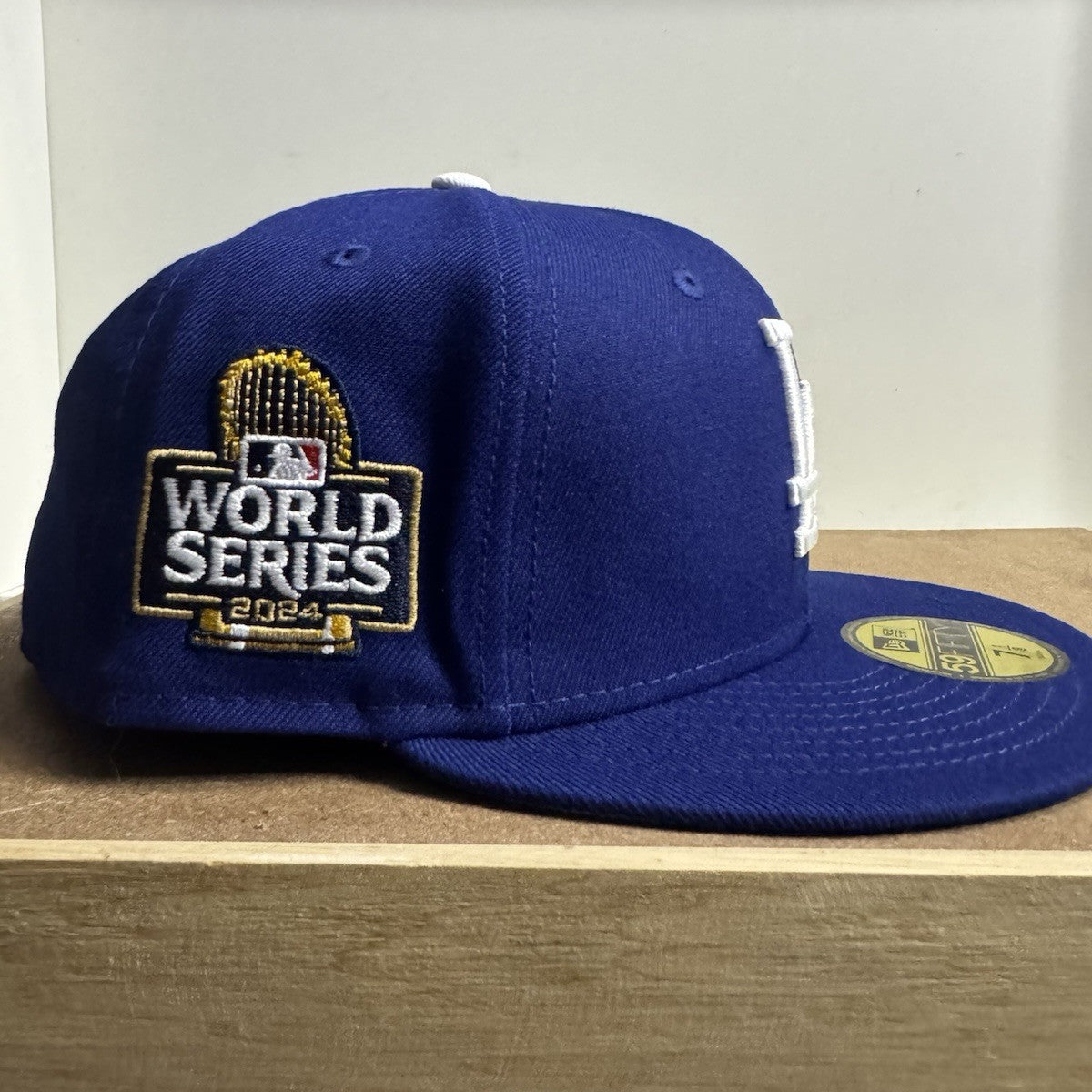 New Era 59Fifty Los Angeles Dodgers 2024 World Series Game Fitted 7 1/8 - ExclusiveCrowns