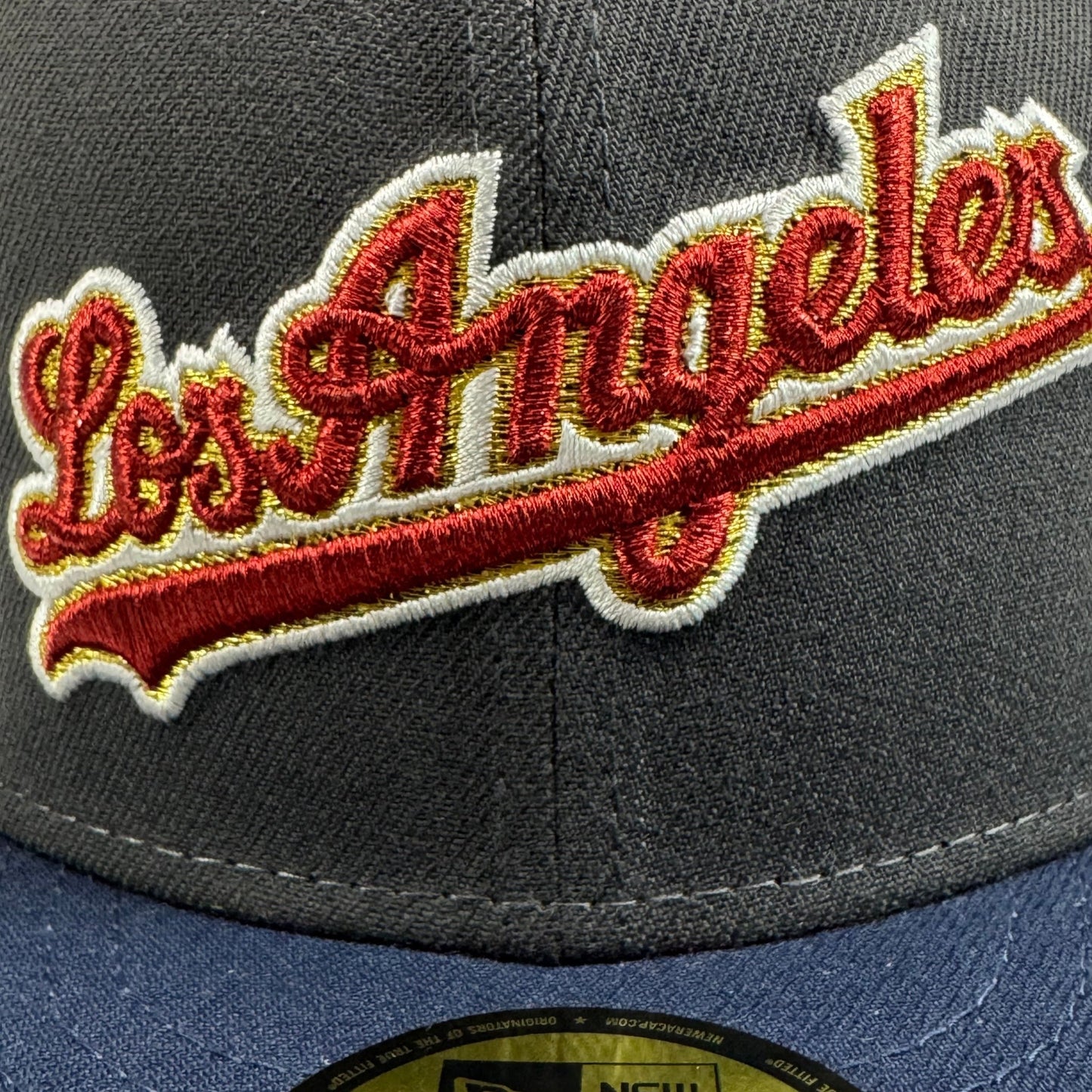 New Era 59FIFTY Los Angeles Dodgers Fitted Hat – 50th Anniversary Stadium Patch - ExclusiveCrowns