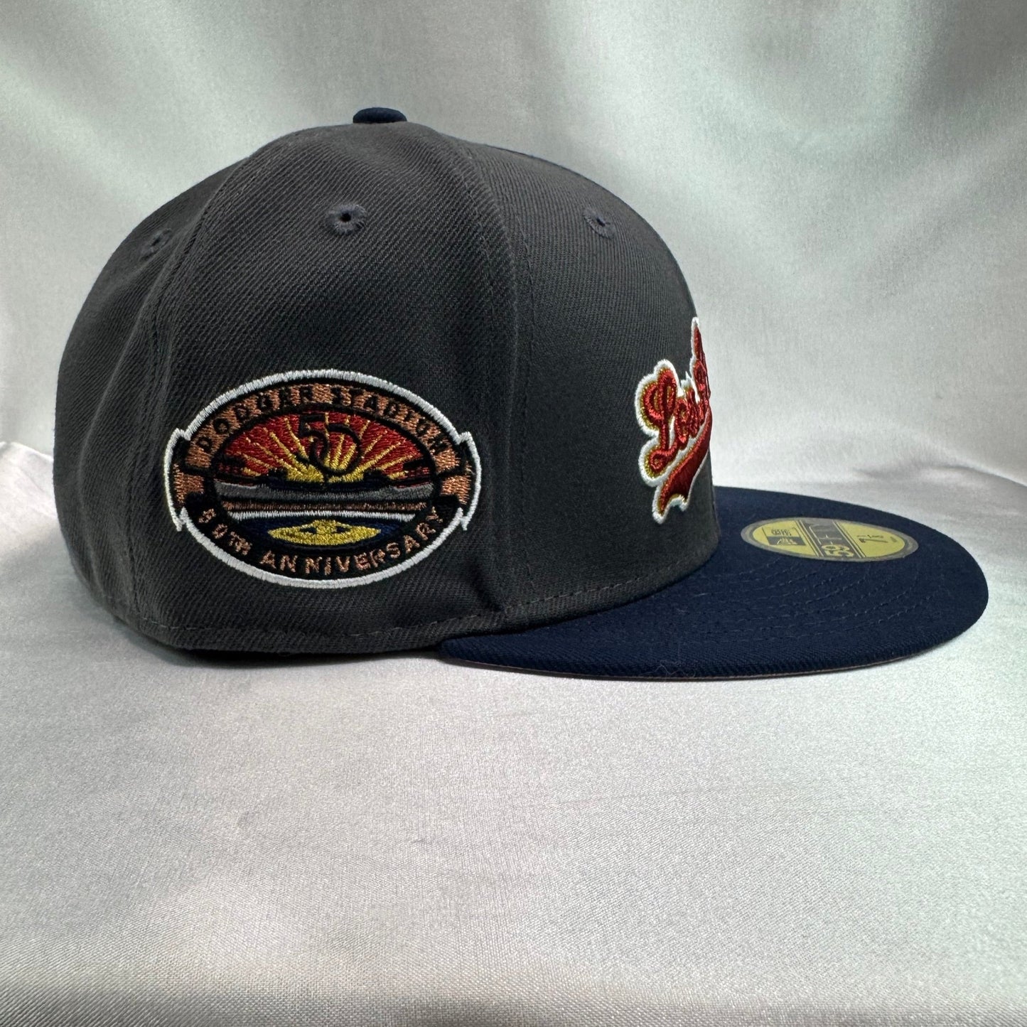 New Era 59FIFTY Los Angeles Dodgers Fitted Hat – 50th Anniversary Stadium Patch - ExclusiveCrowns