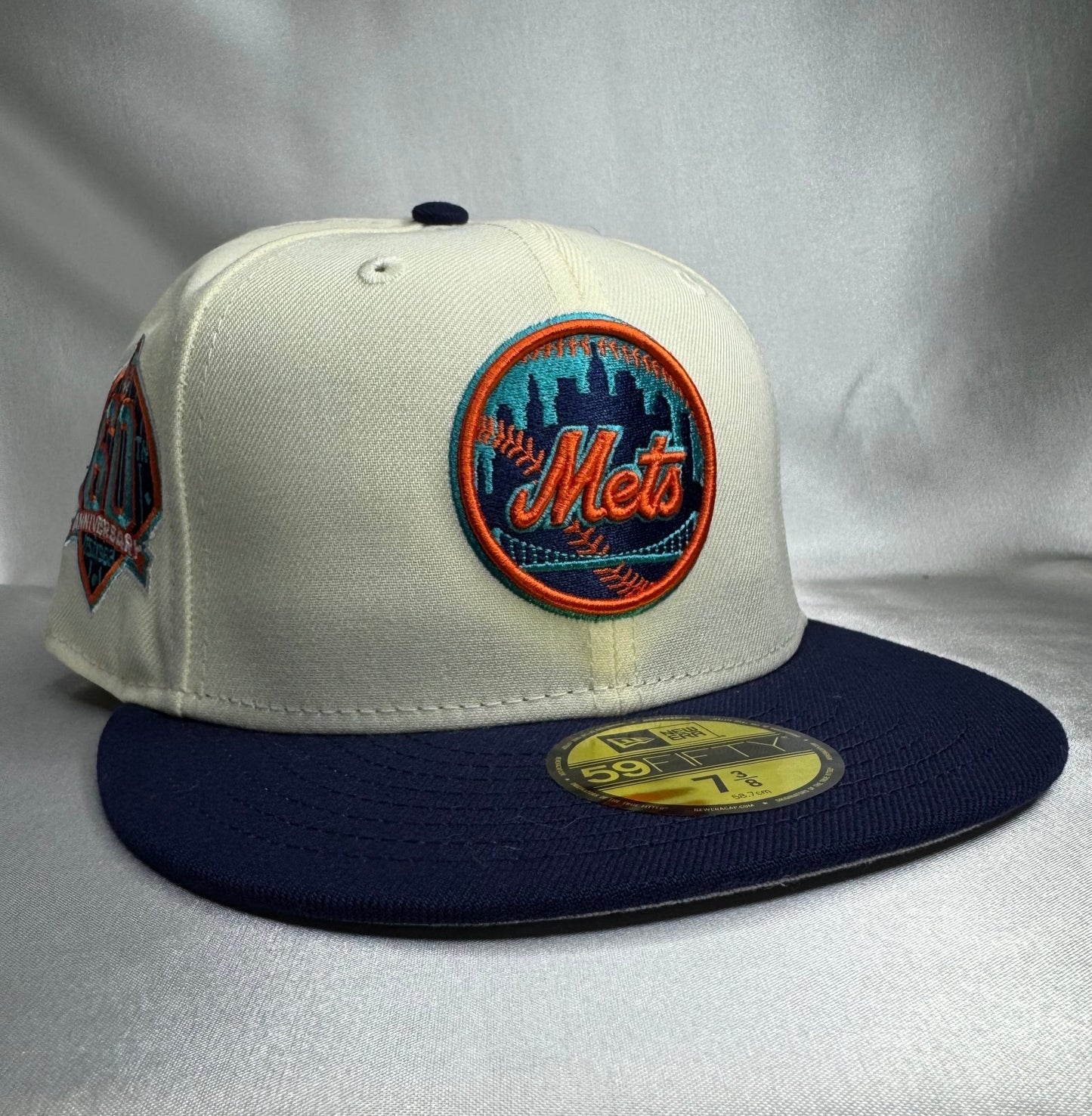 New Era 59FIFTY New York Mets Fitted 7 1/2 - ExclusiveCrowns