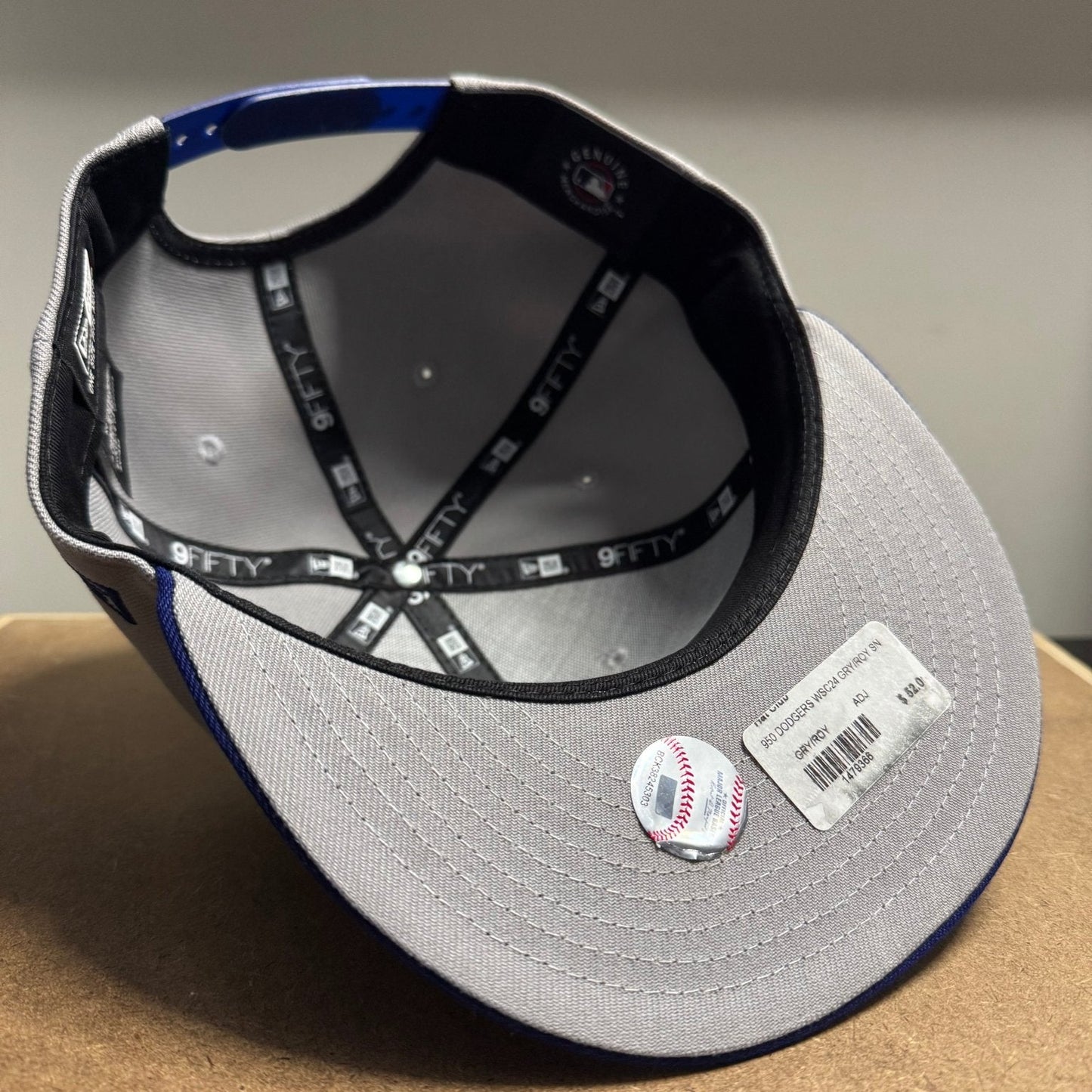 New Era 9Fifty A - Frame Los Angeles Dodgers 2024 World Series Champions Snapback - ExclusiveCrowns