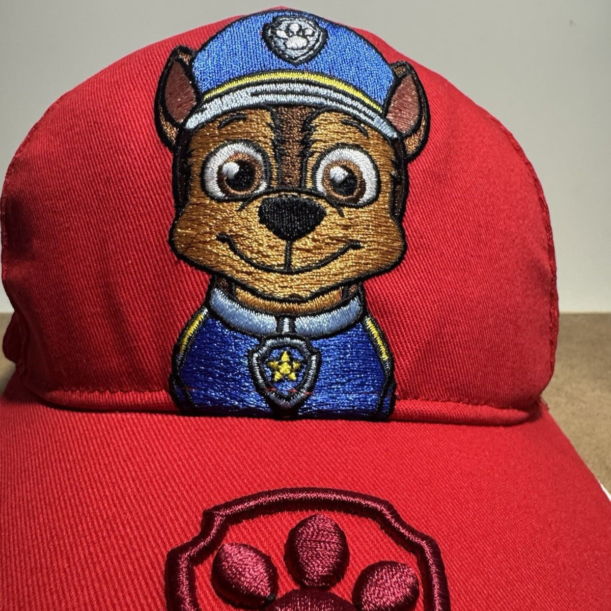 Paw Patrol Chase Cap - Red 🧢 - Perfect for Little Kids! (2 - 5 years) 52cm - ExclusiveCrowns