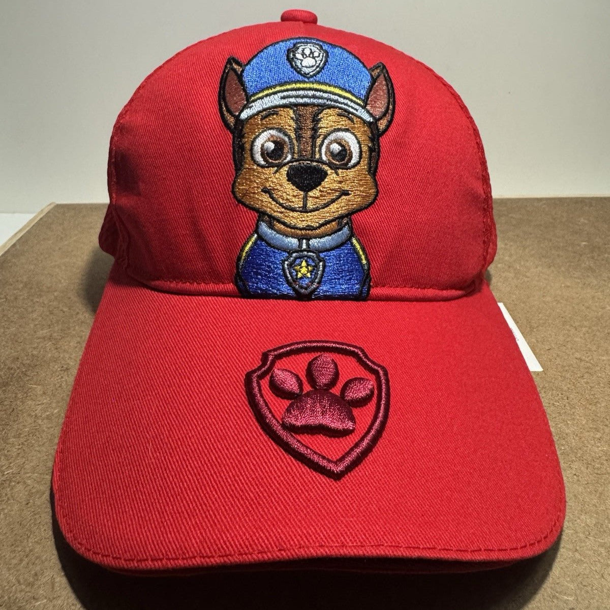 Paw Patrol Chase Cap - Red 🧢 - Perfect for Little Kids! (6 - 10 years) 54cm - ExclusiveCrowns