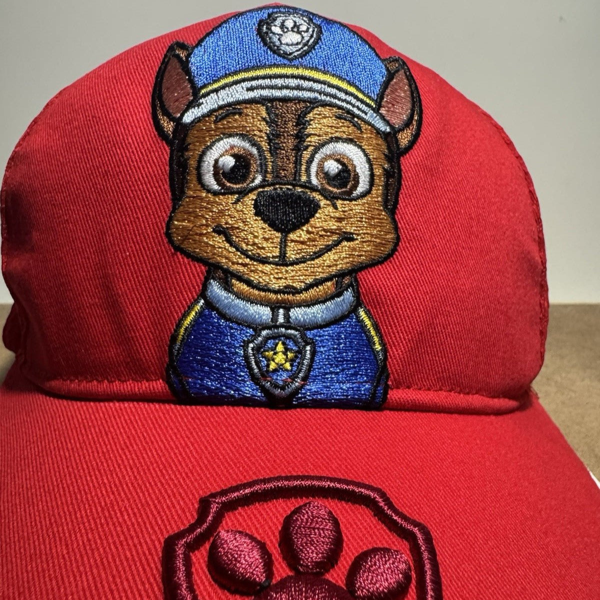 Paw Patrol Chase Cap - Red 🧢 - Perfect for Little Kids! (6 - 10 years) 54cm - ExclusiveCrowns