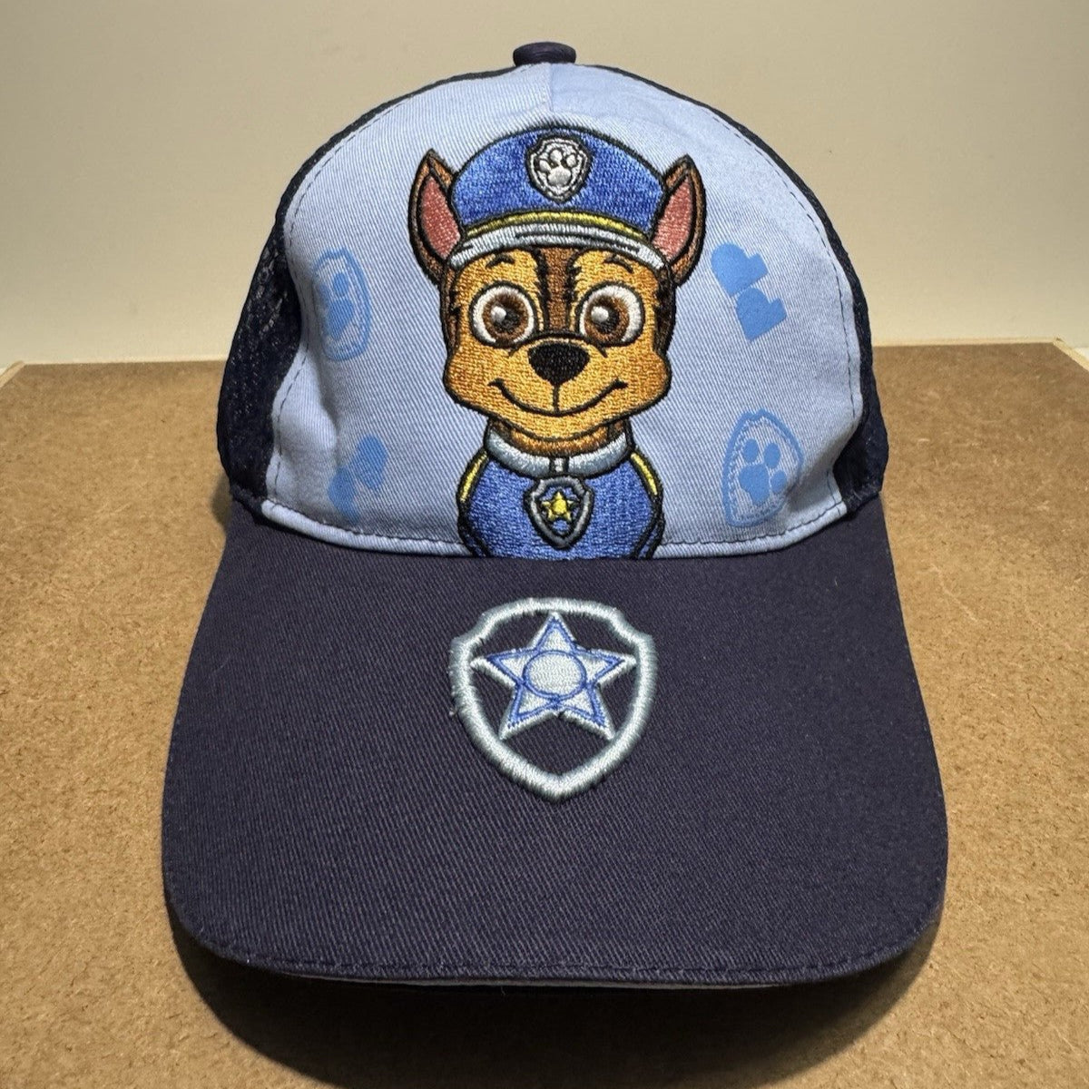 🧢 Paw Patrol Kid’s Trucker Hat – Chase Design Kids (6 - 10 years) 54cm - ExclusiveCrowns