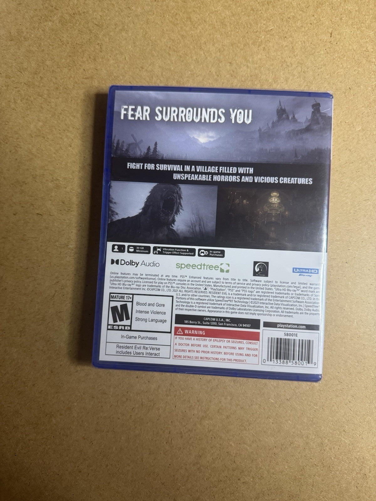 Resident Evil Village – PlayStation 5 – Brand New & Sealed 🎮👿 - ExclusiveCrowns