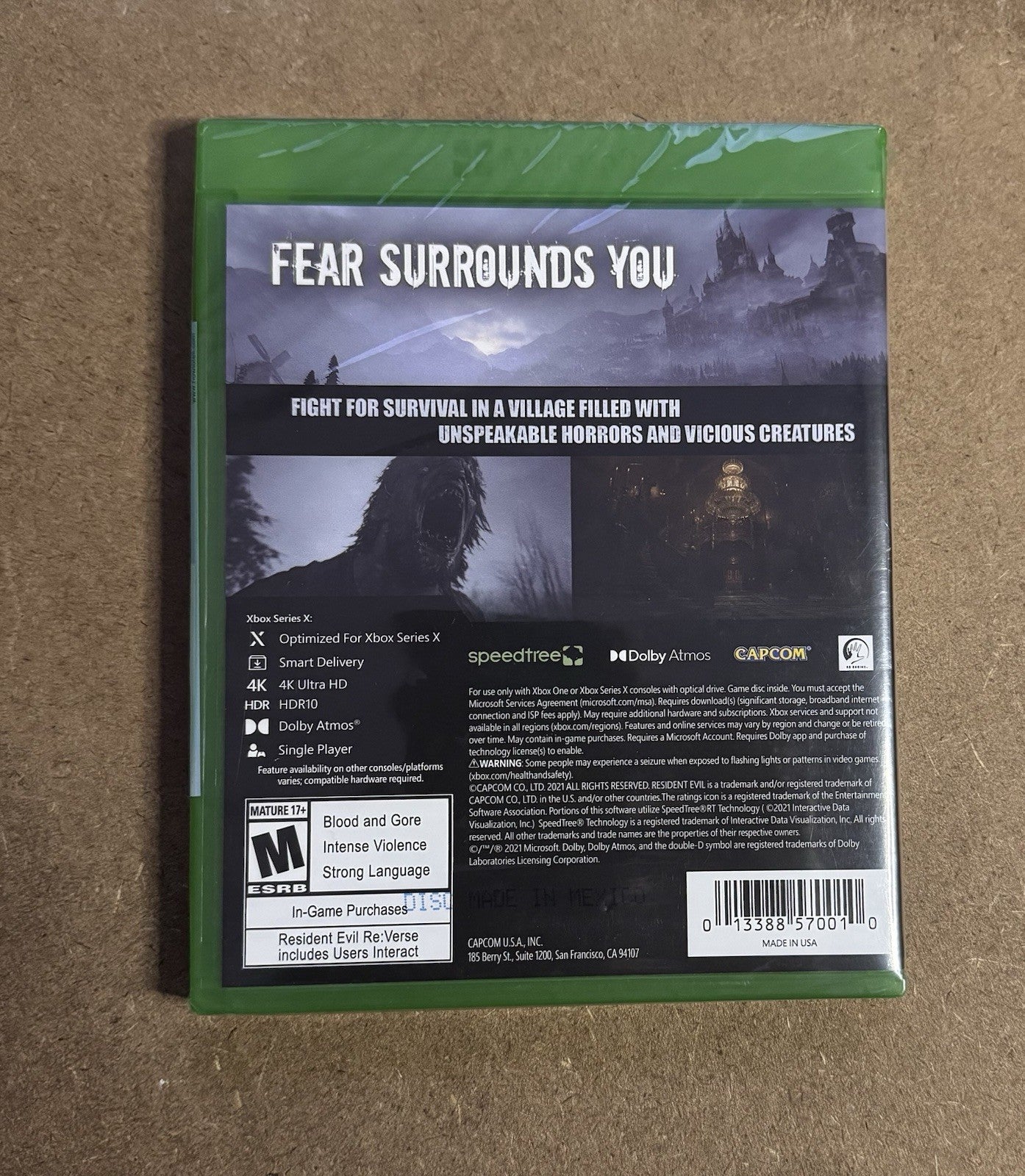 Resident Evil Village - Xbox Series X / Xbox One (NEW & SEALED) - ExclusiveCrowns
