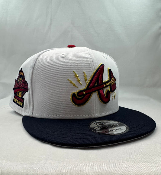 New Era 9FIFTY Atlanta Braves – Lightning Logo – 1995 World Series "Welcome to the Show" – Snapback