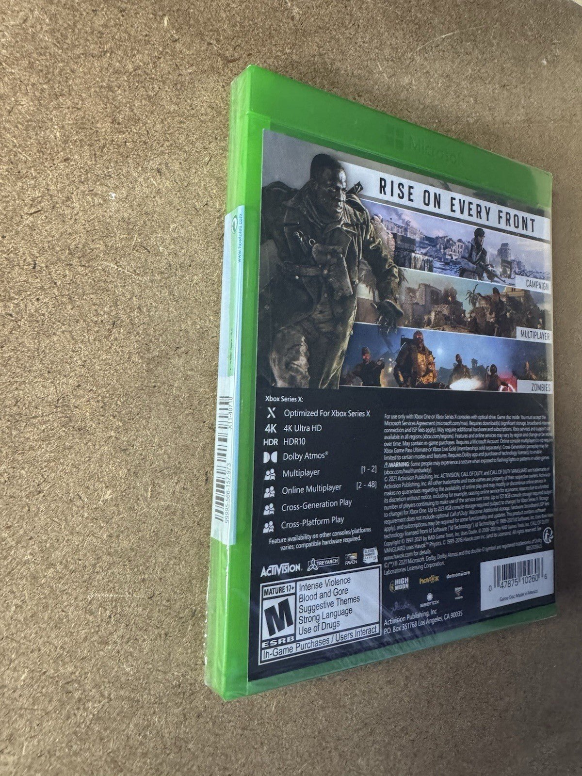 Call of Duty: Vanguard – Xbox One / Xbox Series X – Brand New & Sealed 🎮🔥 - ExclusiveCrowns