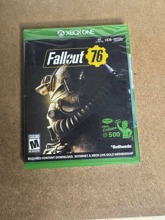 Fallout 76 - Xbox One (Brand New, 4K UHD, HDR, Xbox One X Enhanced - Bethesda, Complete Edition, Factory Sealed) - ExclusiveCrowns
