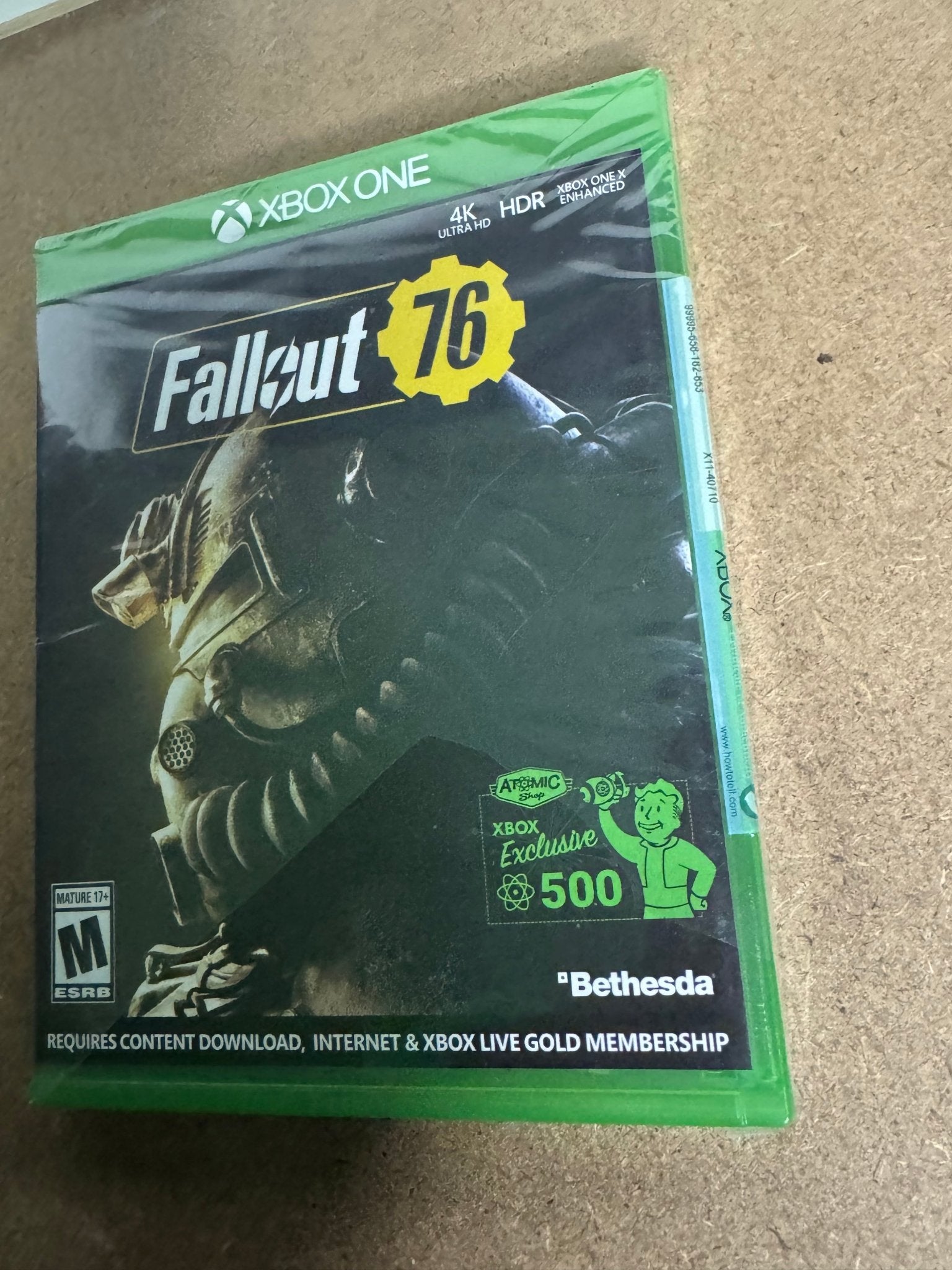 Fallout 76 - Xbox One (Brand New, 4K UHD, HDR, Xbox One X Enhanced - Bethesda, Complete Edition, Factory Sealed) - ExclusiveCrowns