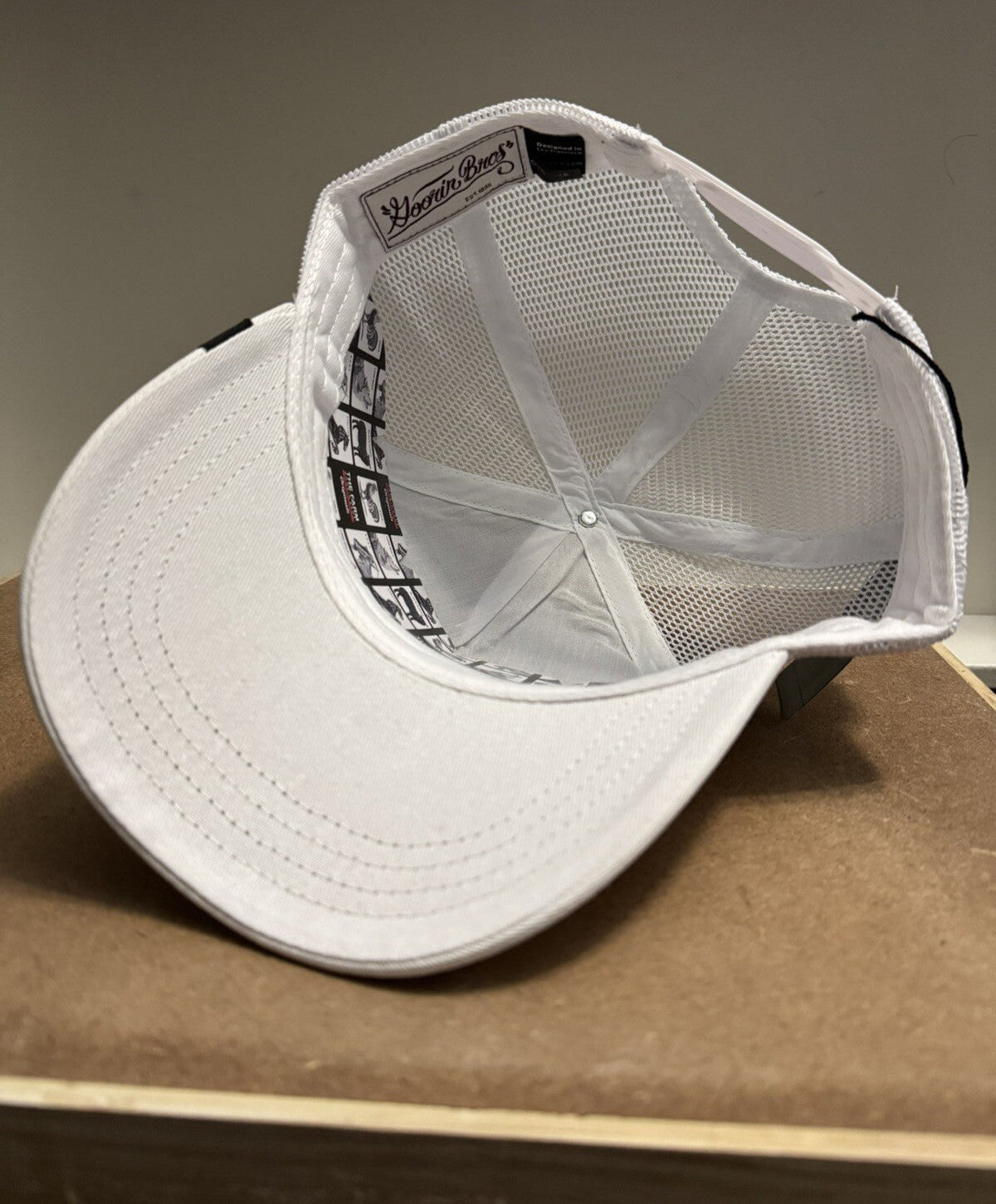 Goorin Bros Alacran Trucker White Hat - ExclusiveCrowns