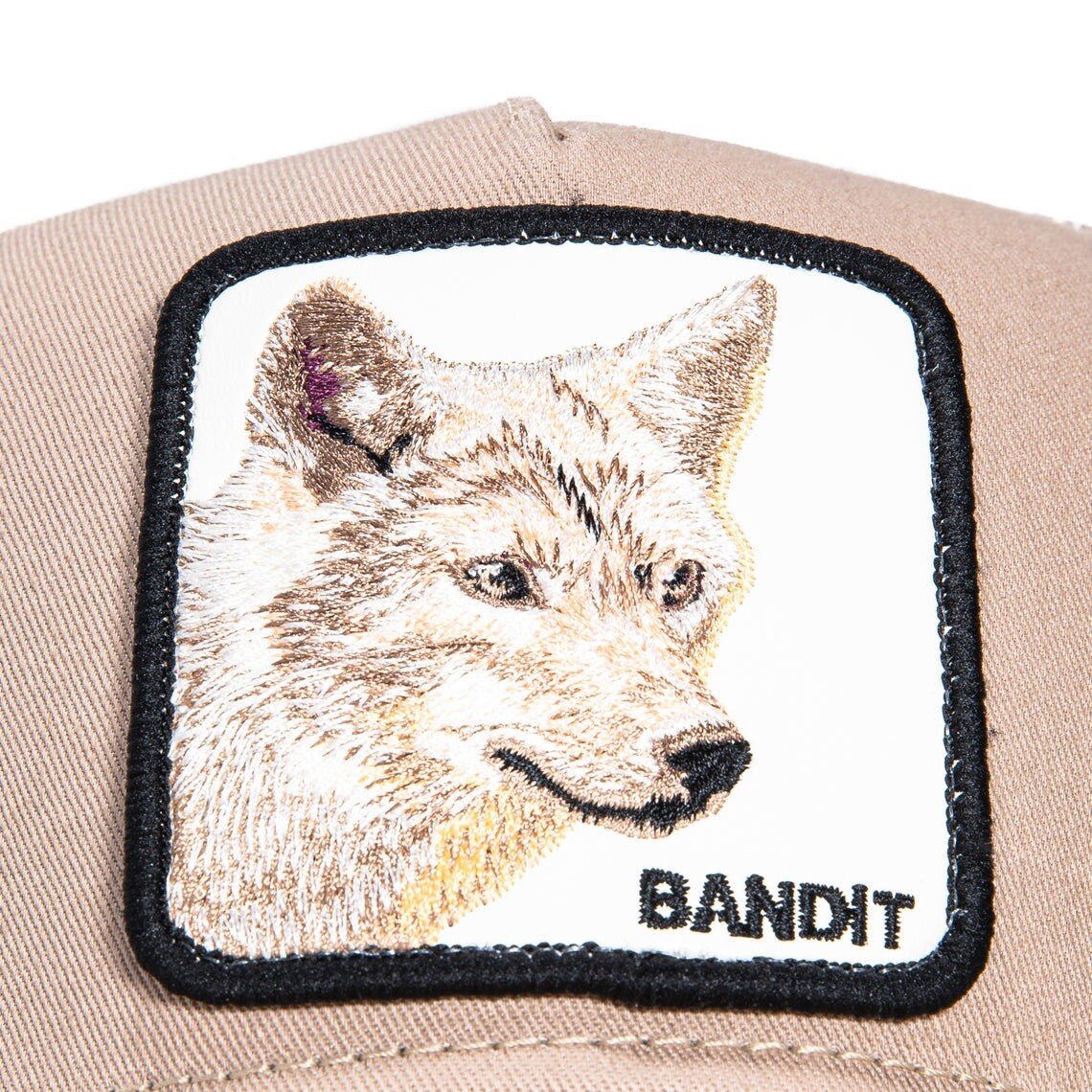 Goorin Bros Coyote Bandit Adjustable Trucker Snapback Hat - Tan - ExclusiveCrowns
