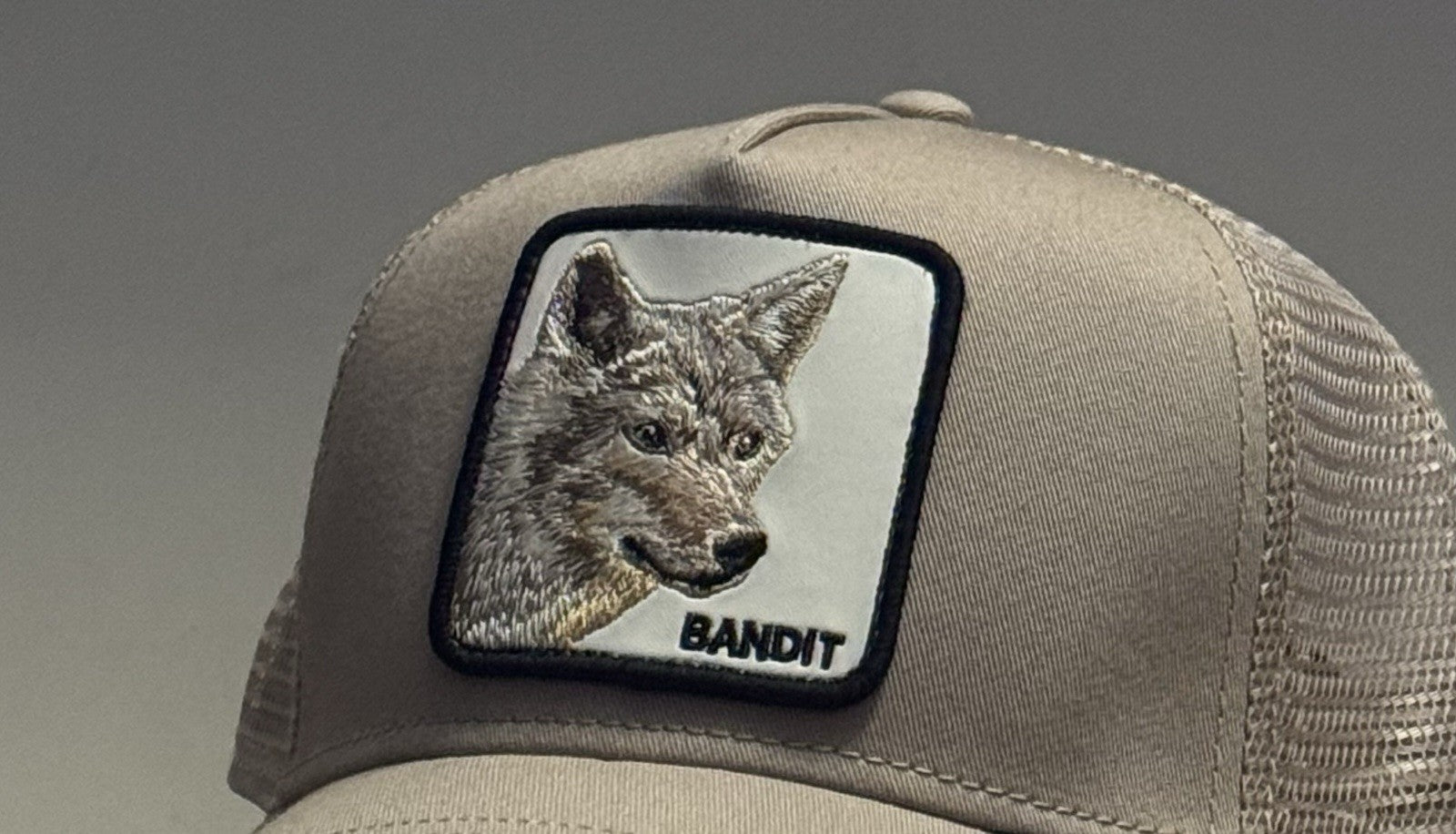 Goorin Bros Coyote Bandit Adjustable Trucker Snapback Hat - Tan - ExclusiveCrowns