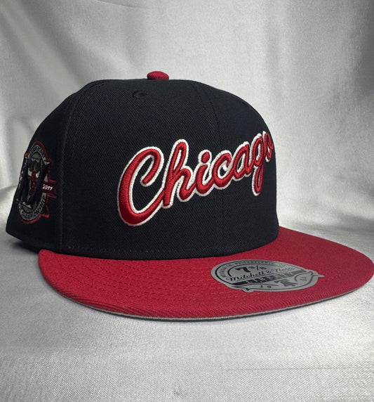 Mitchell & Ness Chicago Bulls Fitted 7 3/8 - ExclusiveCrowns