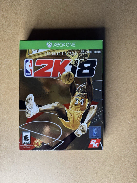 🎮 NBA 2K18 Legend Edition Gold (Xbox One) – Brand New | Shaquille O’Neal 🏀🔥 - ExclusiveCrowns