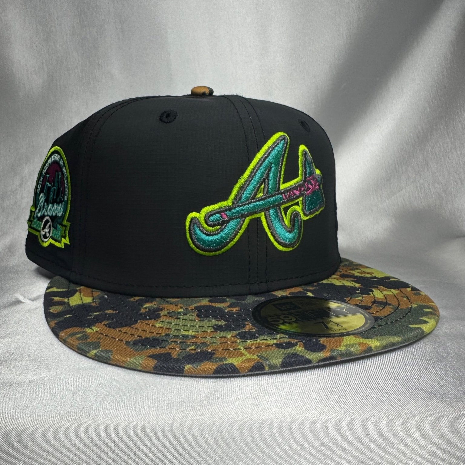 New Era 59FIFTY Atlanta Braves Fitted 7 1/4 - ExclusiveCrowns