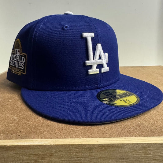 New Era 59Fifty Los Angeles Dodgers 2024 World Series Game Fitted 7 1/4 - ExclusiveCrowns