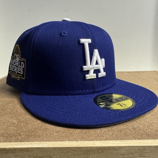 New Era 59Fifty Los Angeles Dodgers 2024 World Series Game Fitted 7 1/8 - ExclusiveCrowns