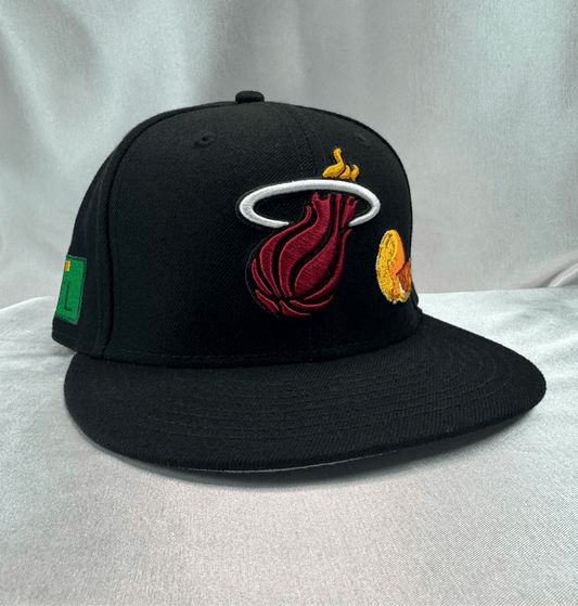 New Era 59FIFTY Miami Heat Fitted 7 3/8 - ExclusiveCrowns