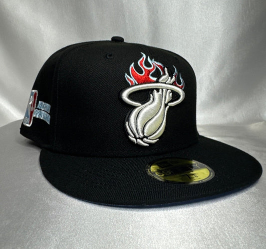 New Era 59FIFTY Miami Heat Fitted 7 3/8 - ExclusiveCrowns