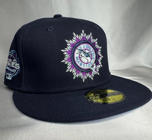 New Era 59FIFTY Miami Marlins Fitted 7 1/2 - ExclusiveCrowns